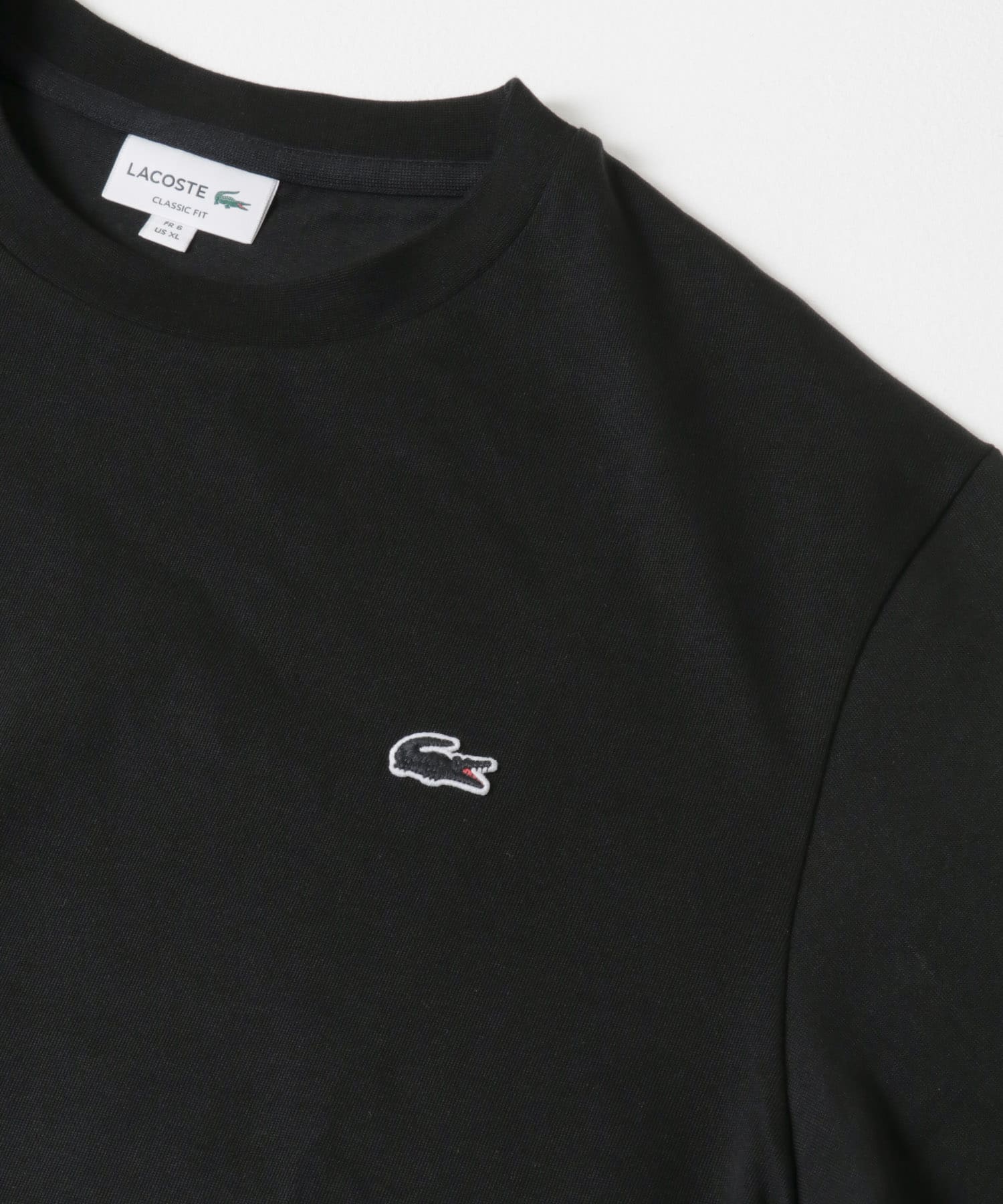 LACOSTE　アウトラインクロッククルーネックTシャツ 031 BLACK 4