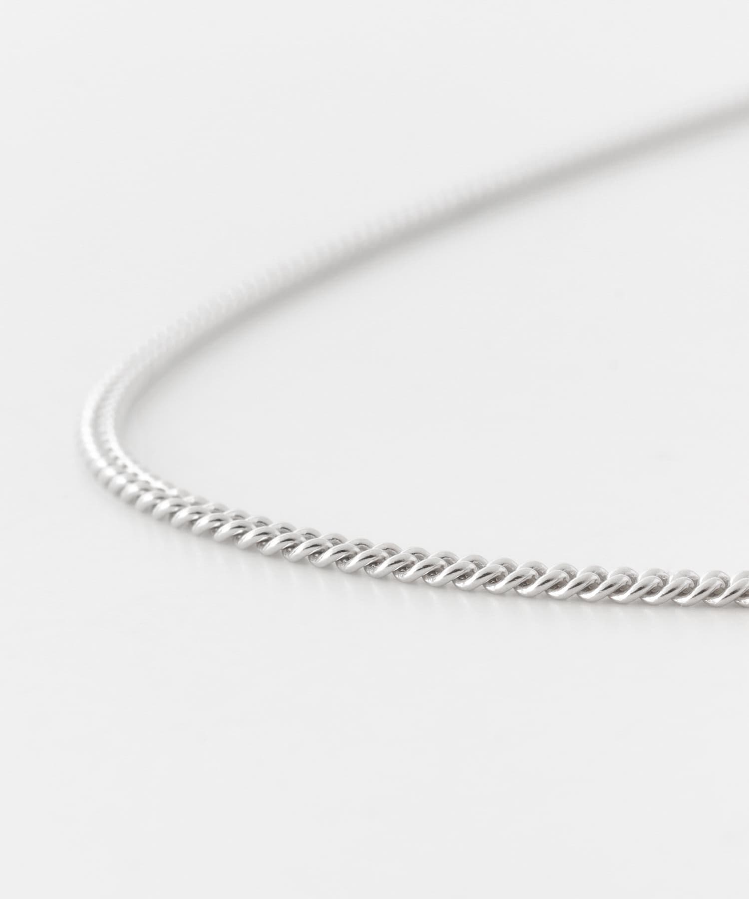 TOM WOOD　Curb Chain Slim S925 20.5