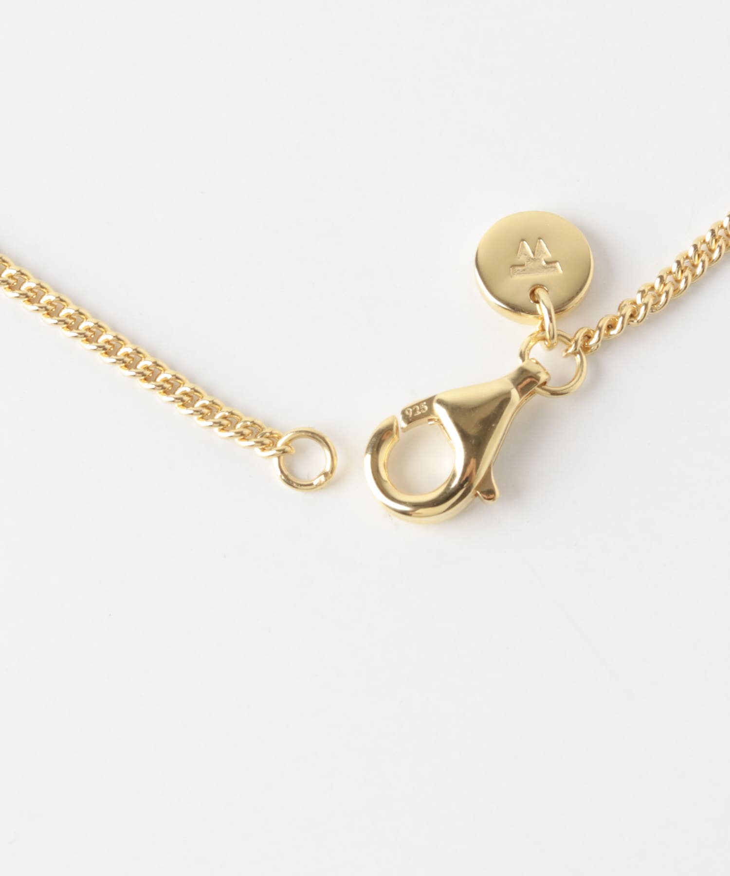 TOM WOOD　Curb Chain Slim Gold GOLD 20.5