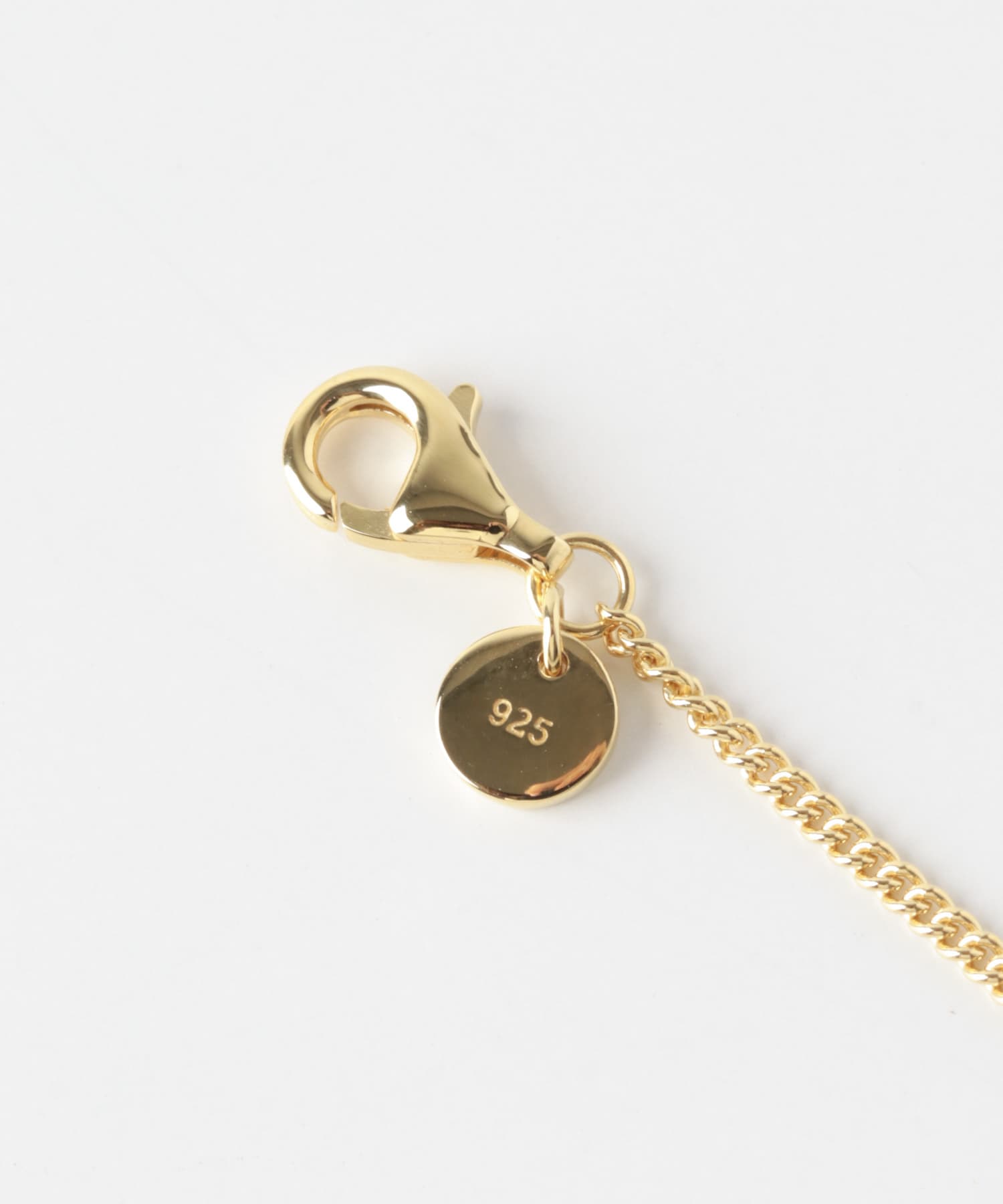 TOM WOOD　Curb Chain Slim Gold GOLD 20.5