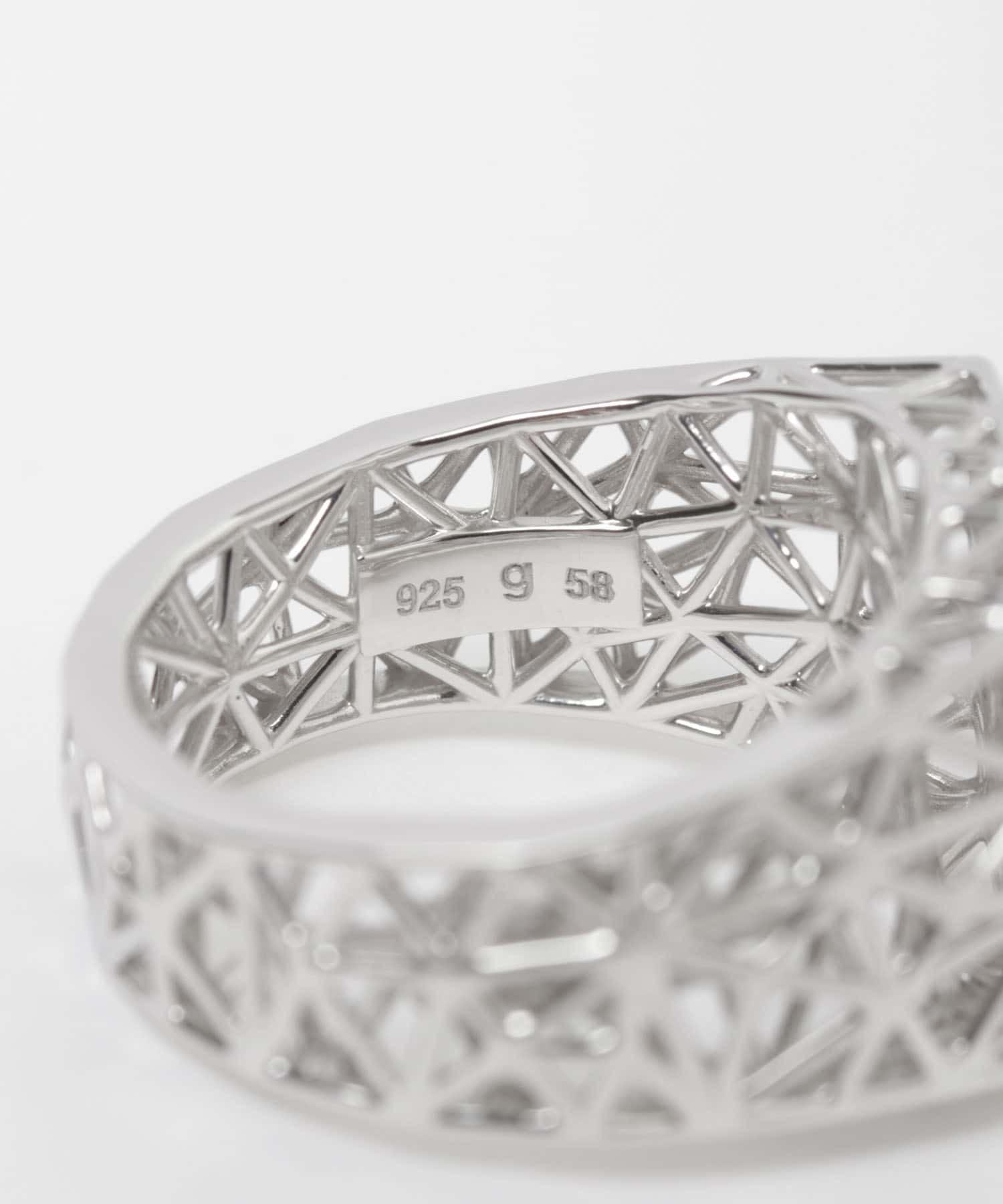 TOM WOOD　Mesh Ring S925 56