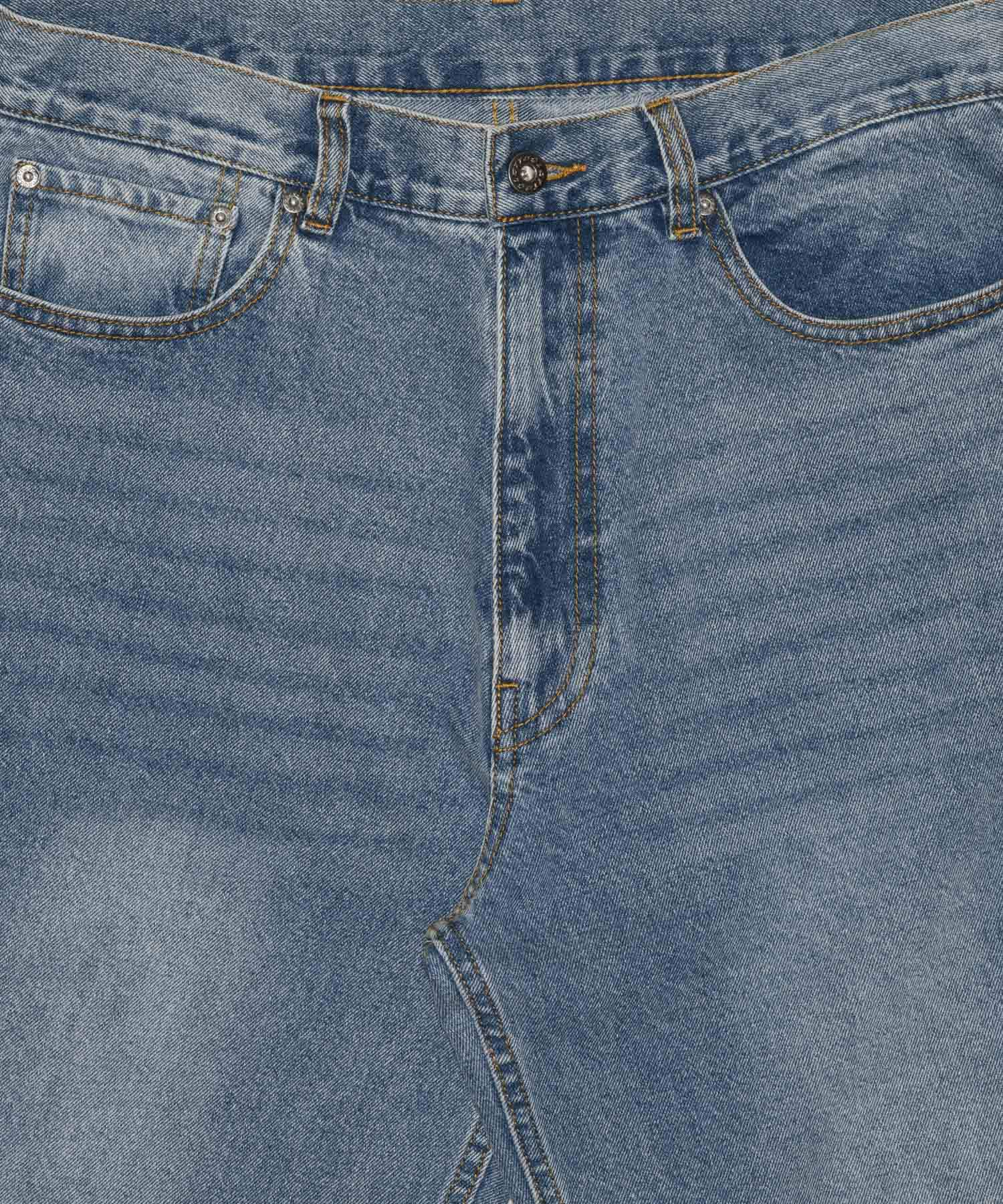 LOTTO　SUMMER BAGGY DENIM PANTS INDIGO M