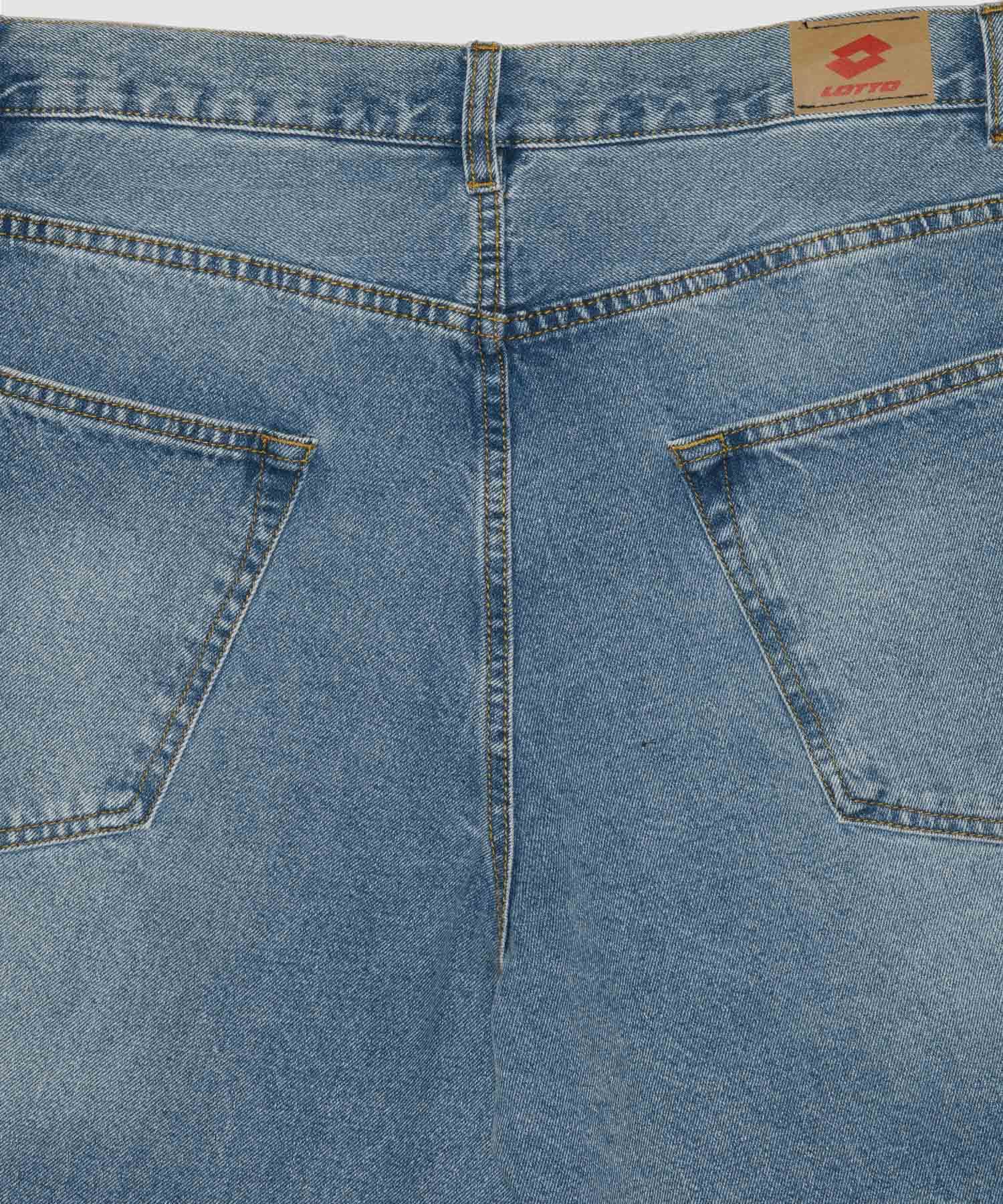 LOTTO　SUMMER BAGGY DENIM PANTS INDIGO M