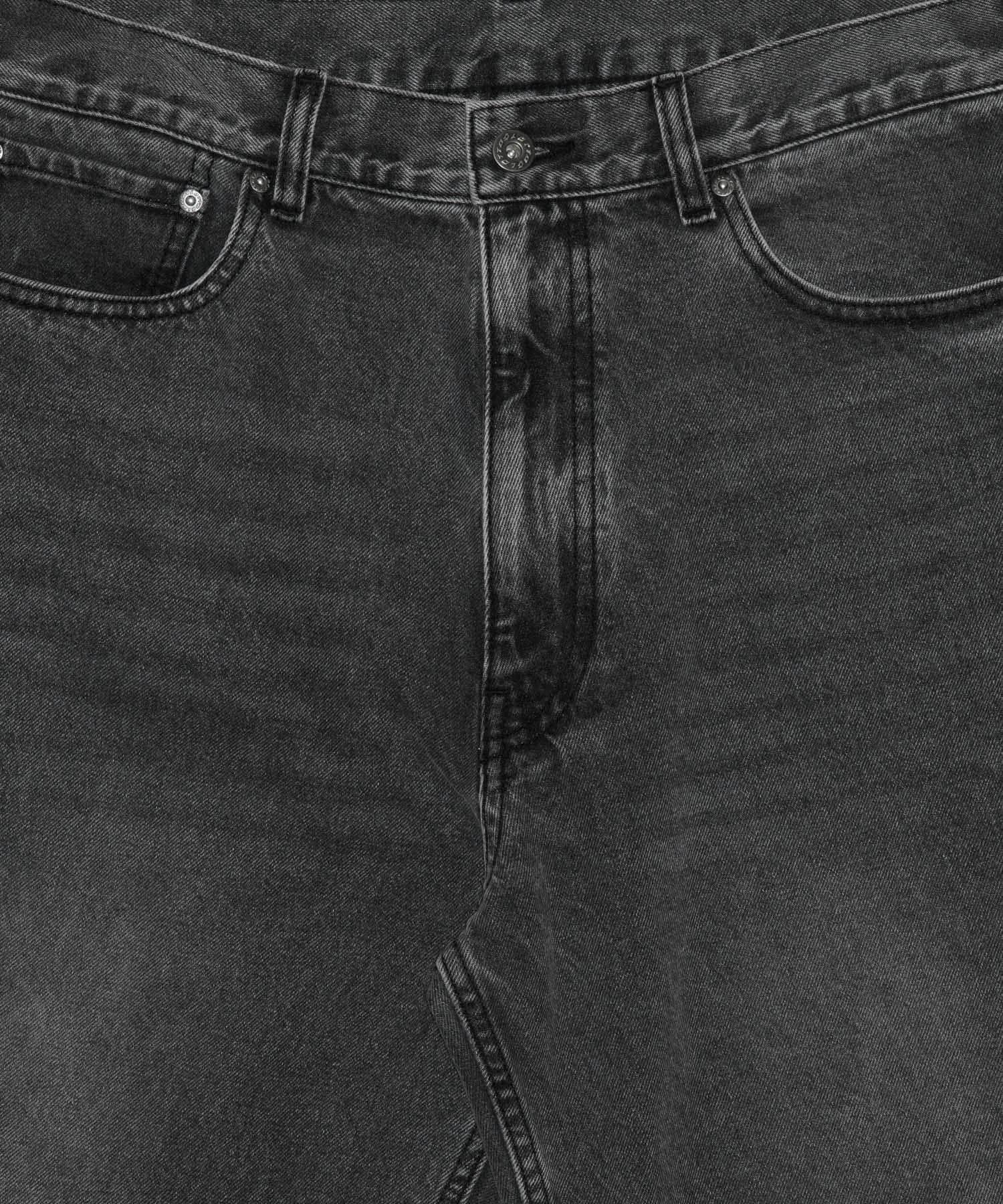 LOTTO　SUMMER BAGGY DENIM PANTS BLACK M