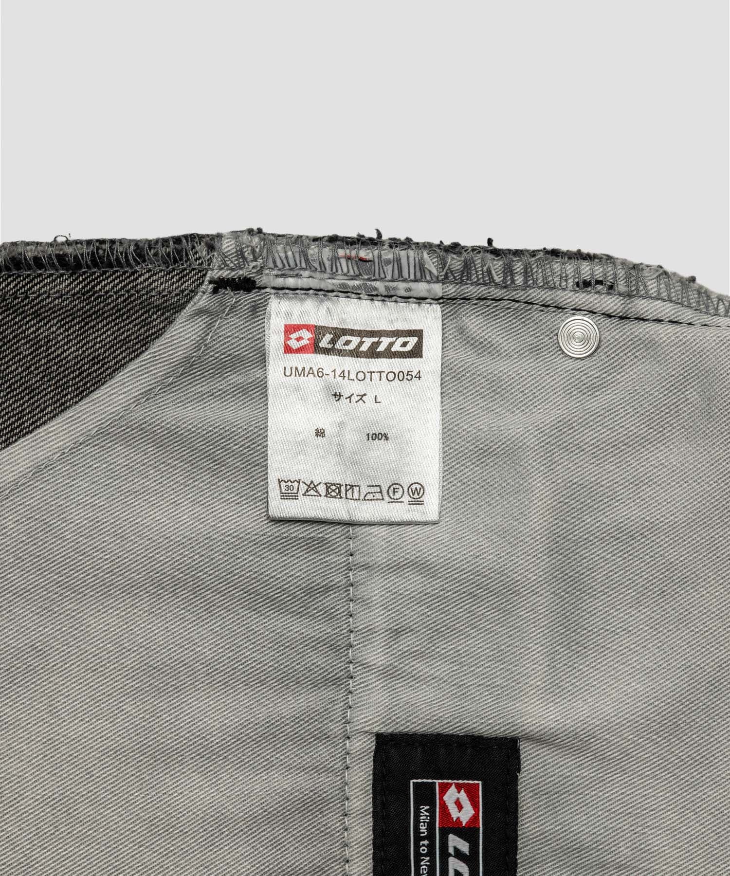 LOTTO　SUMMER BAGGY DENIM PANTS BLACK M