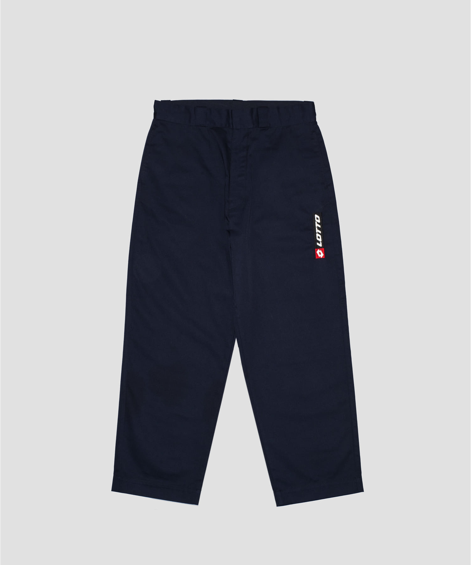 LOTTO　TC TWILL CHINO PANTS NAVY M