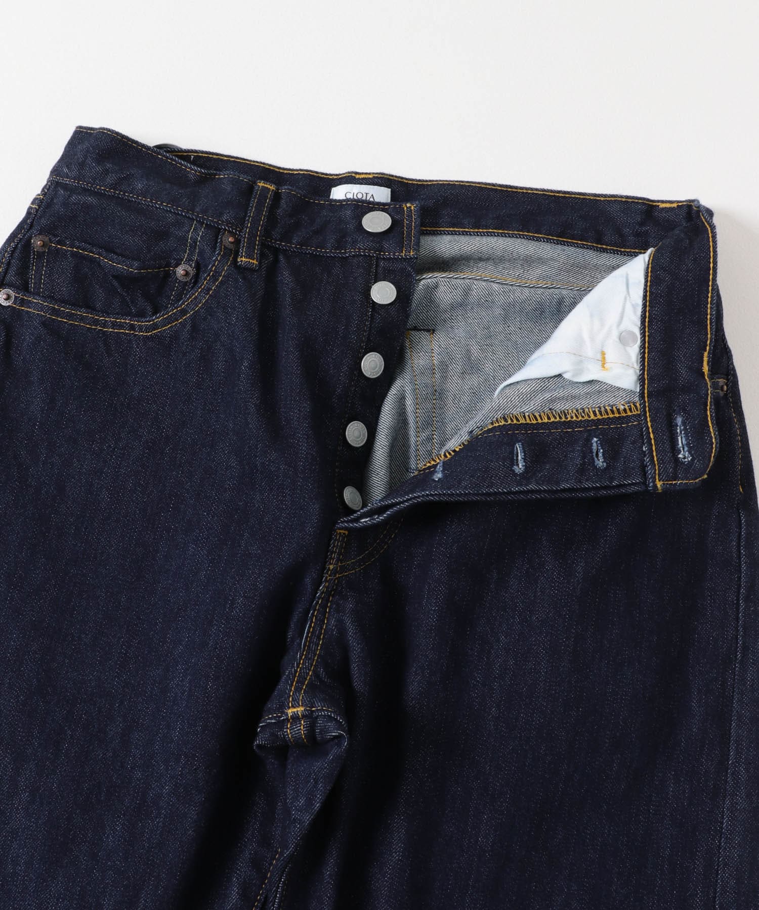 CIOTA　Straight 5 Pocket Pants Navy 30