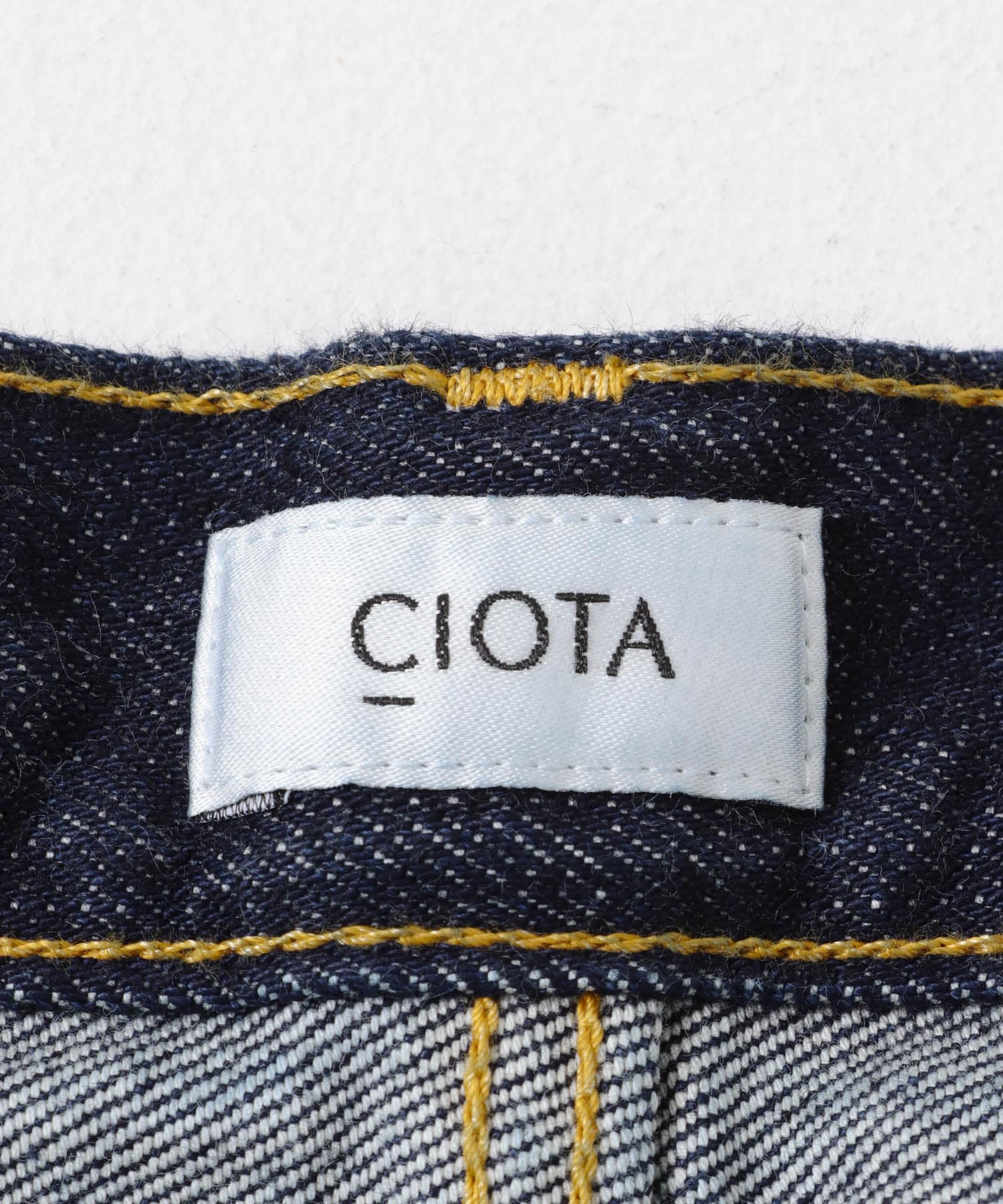 CIOTA　Straight 5 Pocket Pants Navy 30