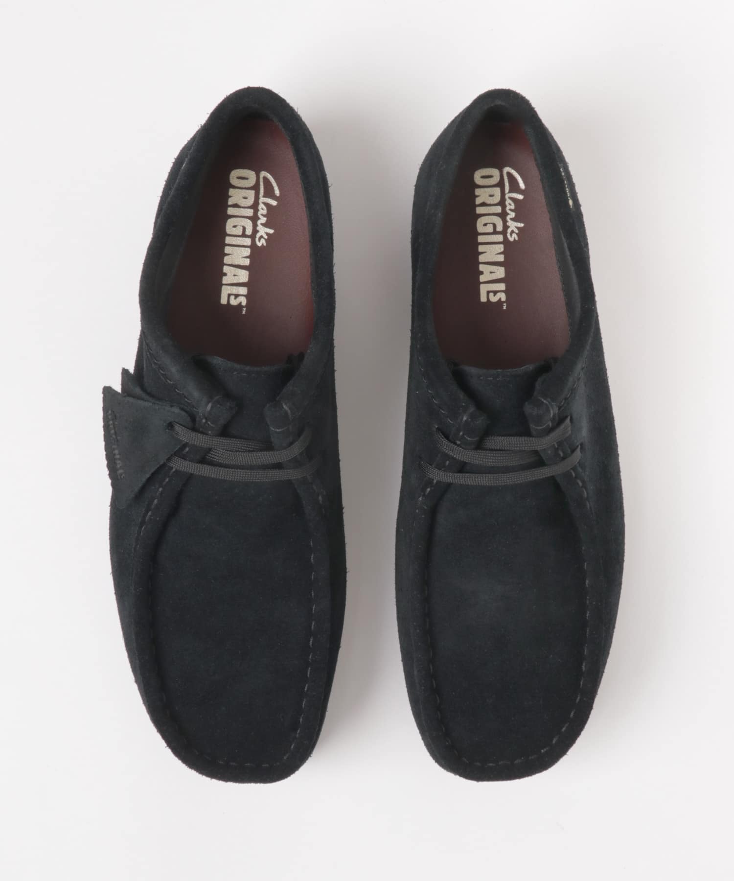 Clarks　WallabeeGTX BLK Suede 7