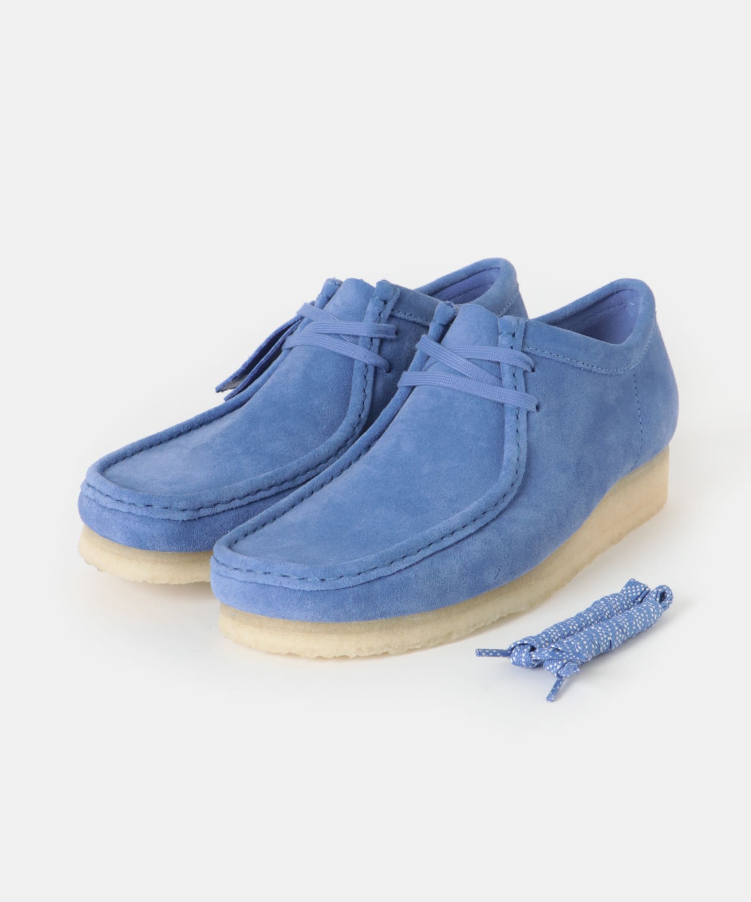 Clarks　Wallabee Blue Suede 7