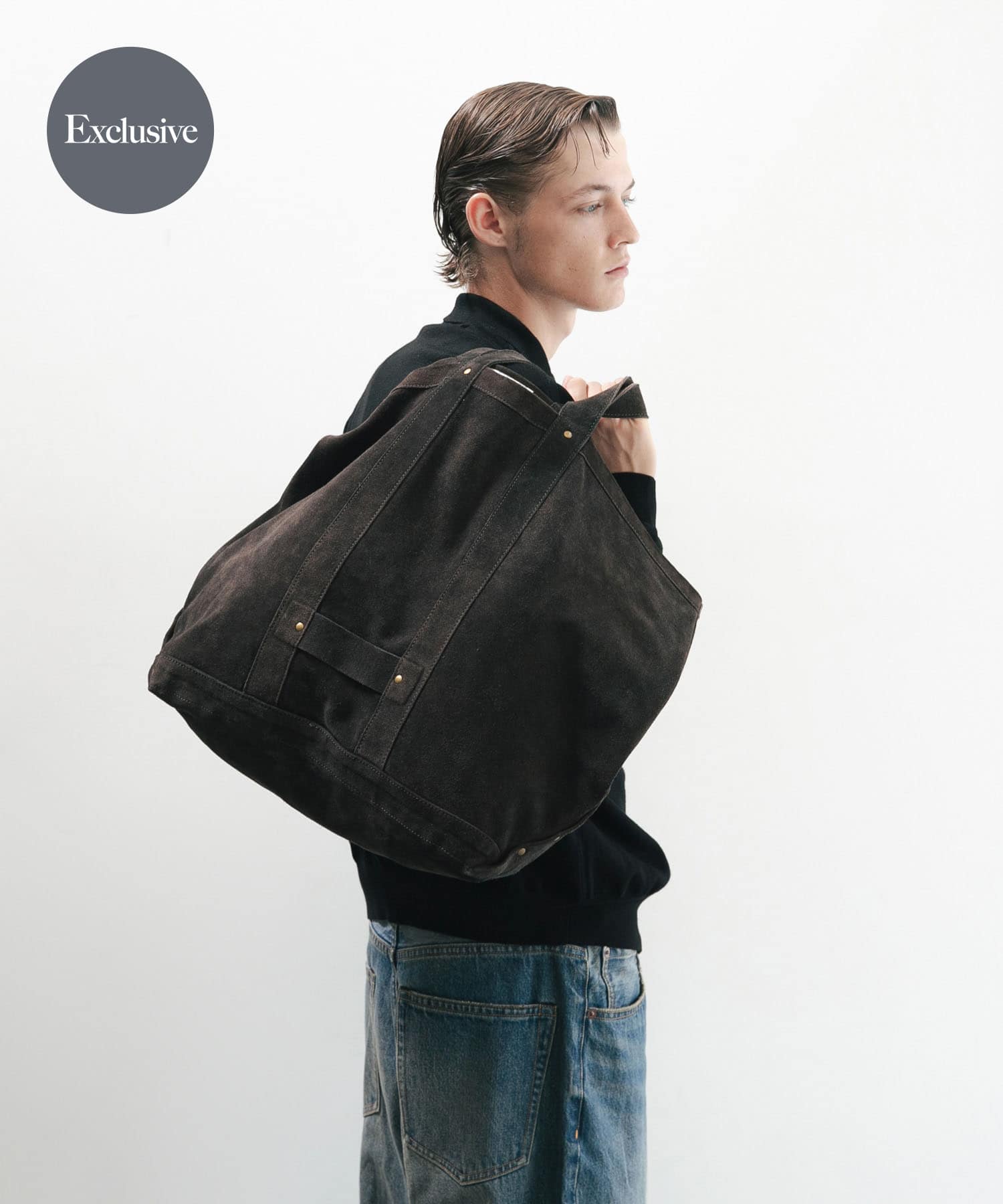 『別注』SEVEN BY SEVEN×URBAN RESEARCH　LEATHER TOTE BAG