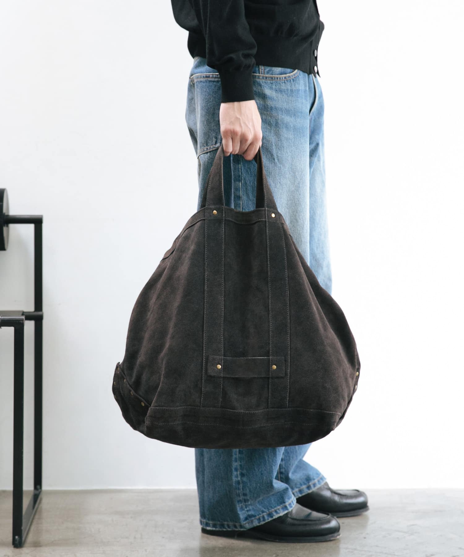 『別注』SEVEN BY SEVEN×URBAN RESEARCH　LEATHER TOTE BAG Dark Brown FREE