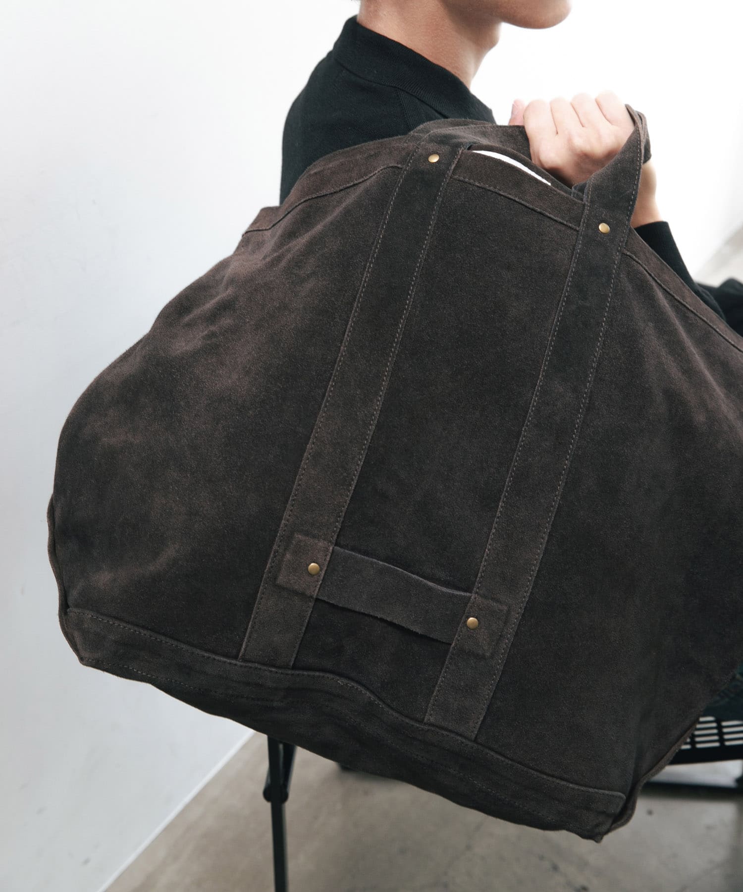 『別注』SEVEN BY SEVEN×URBAN RESEARCH　LEATHER TOTE BAG Dark Brown FREE