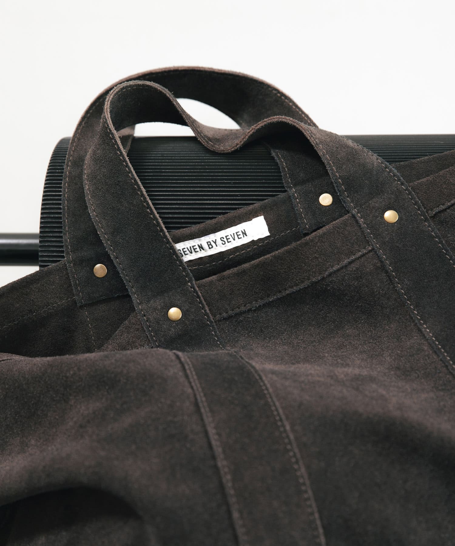 『別注』SEVEN BY SEVEN×URBAN RESEARCH　LEATHER TOTE BAG Dark Brown FREE