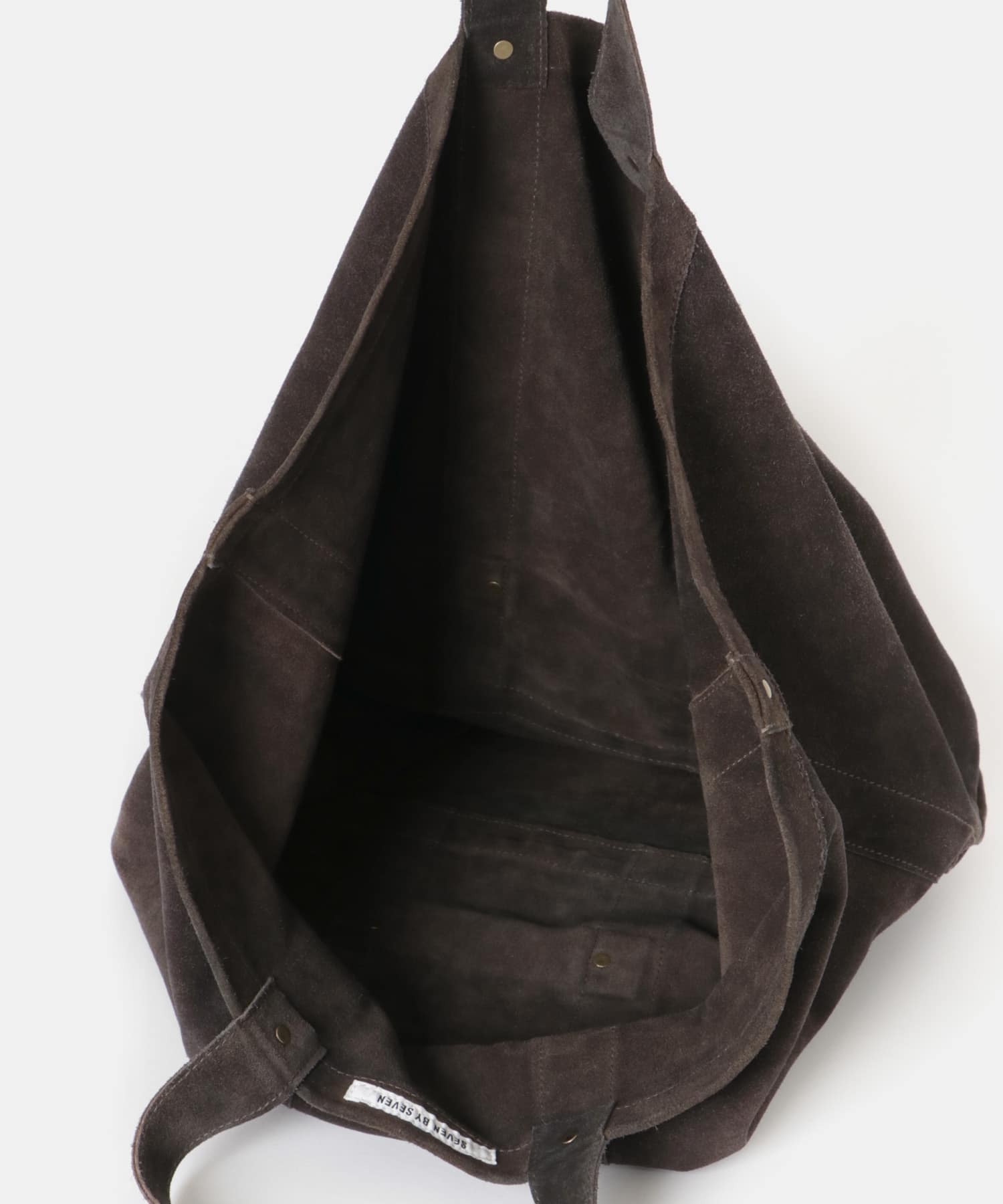 『別注』SEVEN BY SEVEN×URBAN RESEARCH　LEATHER TOTE BAG Dark Brown FREE