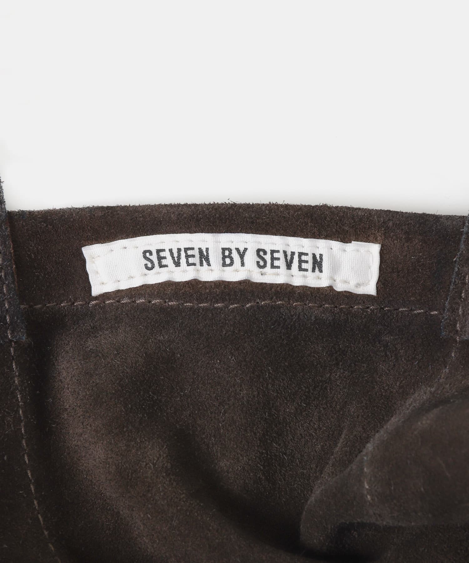 『別注』SEVEN BY SEVEN×URBAN RESEARCH　LEATHER TOTE BAG Dark Brown FREE