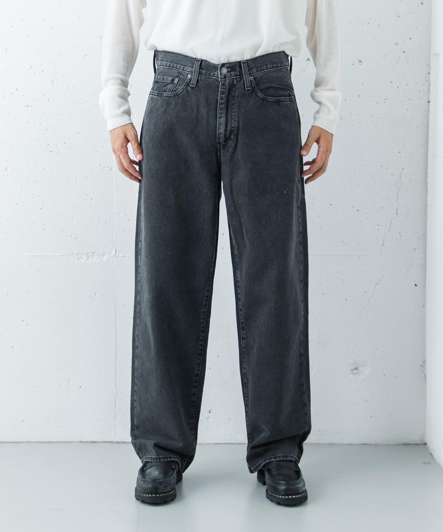 身長：185cm サイズ：34