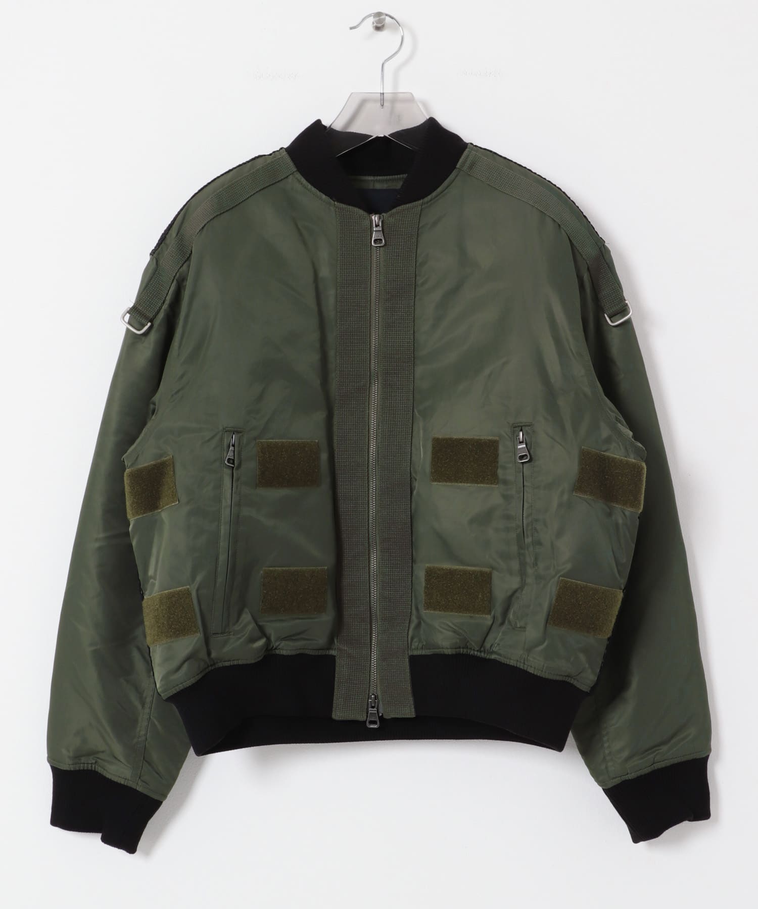 Andersson Bell F/L WASHED BOMBER JACKET(M KHAKI): アウター｜URBAN