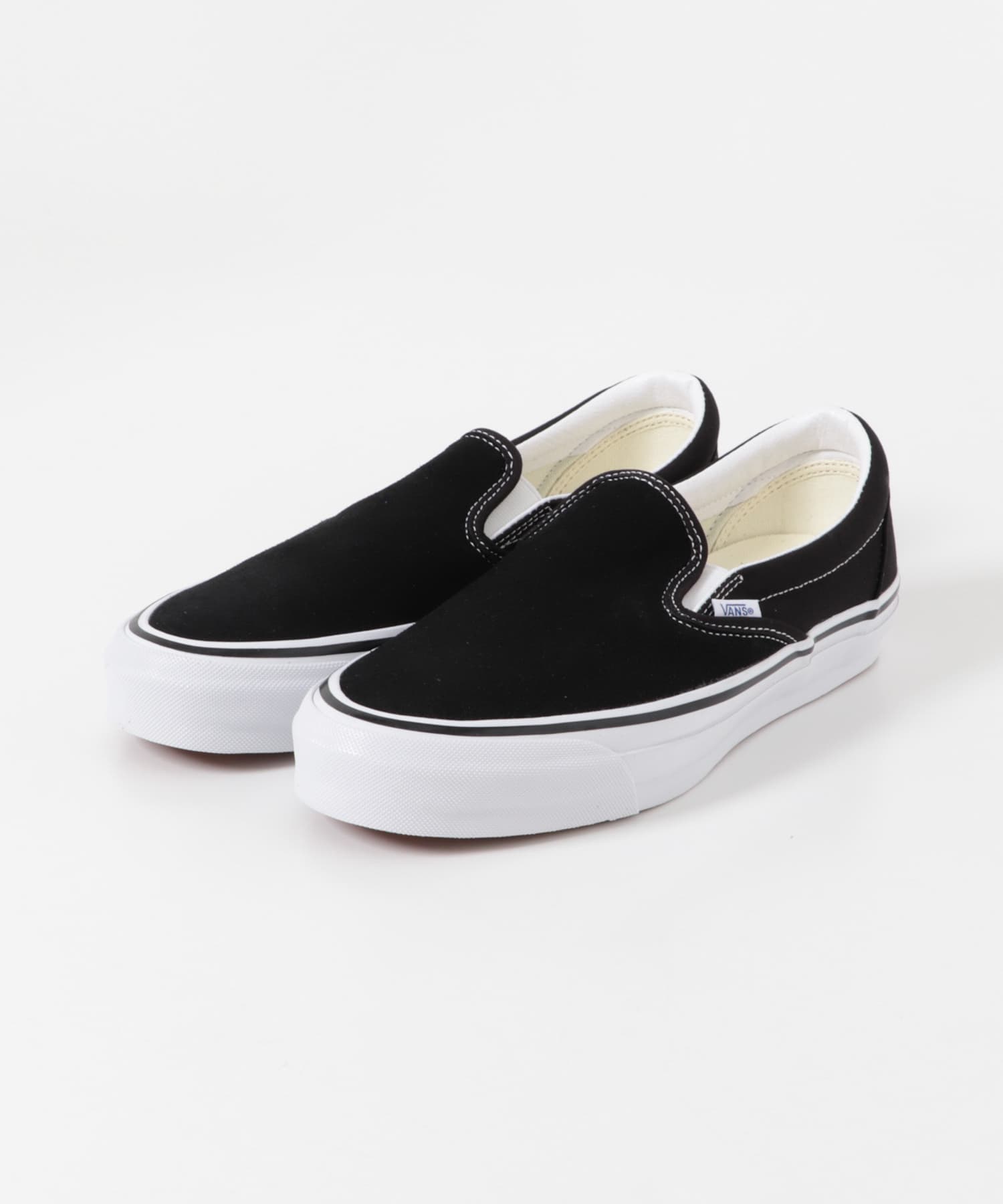 VANS PREMIUM　LX Classic Slip-On 98 BLK/WHT 8