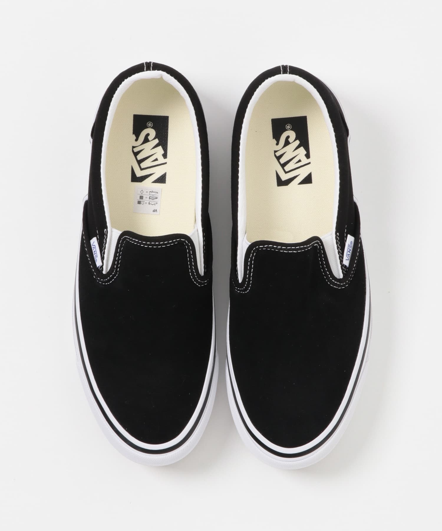 VANS PREMIUM　LX Classic Slip-On 98 BLK/WHT 8