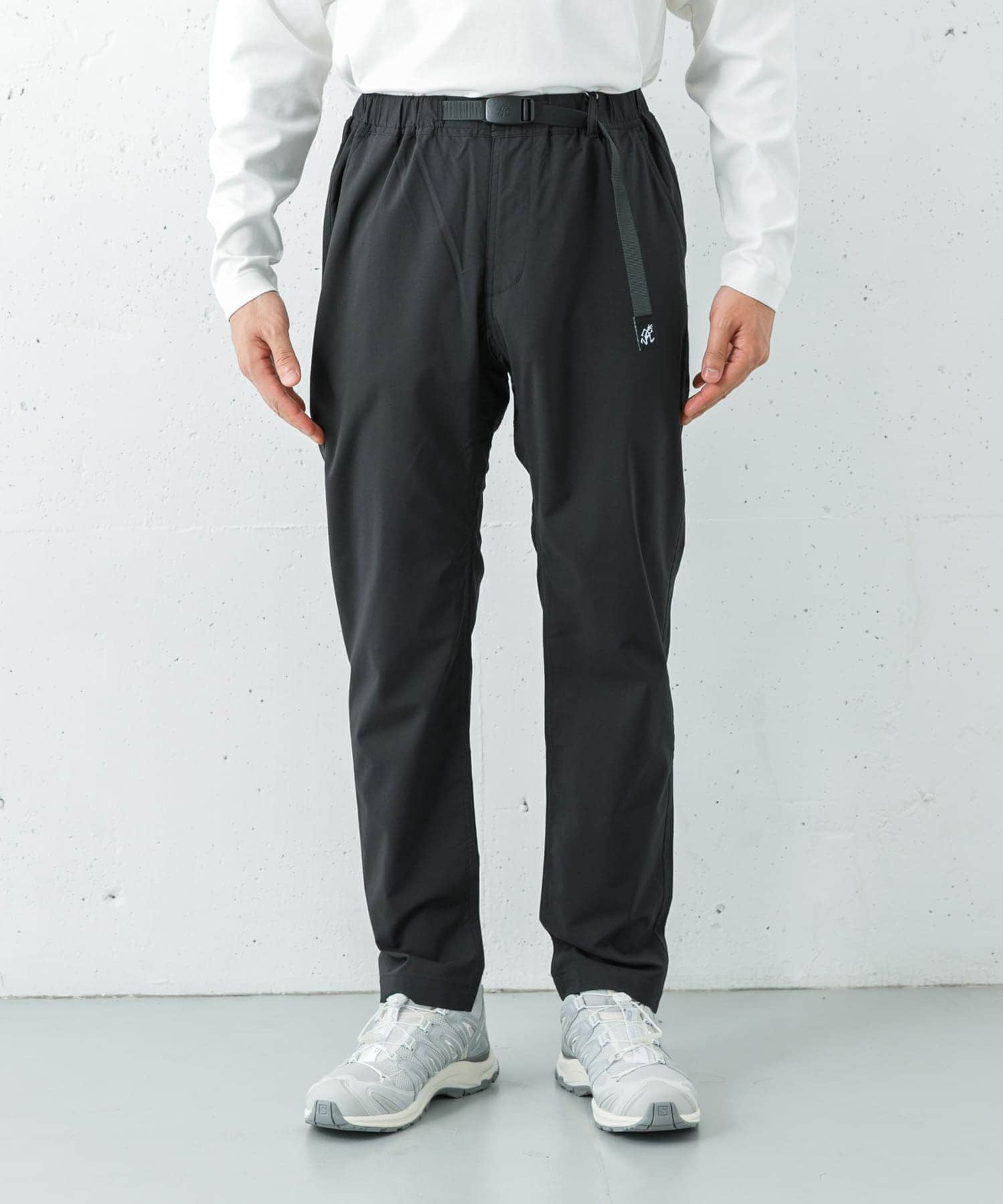 別注』Gramicci for URBAN RESEARCH MINOTECH STRETCH PANTS(S BLACK