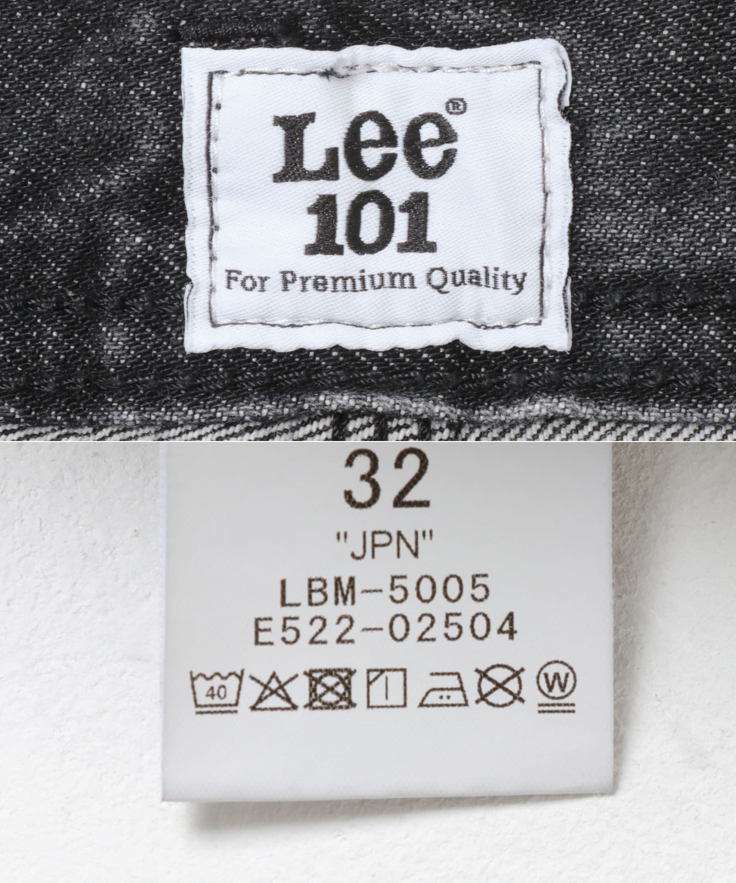 『別注』Lee101×URBAN RESEARCH　COWBOYPANTS BLK USED 28