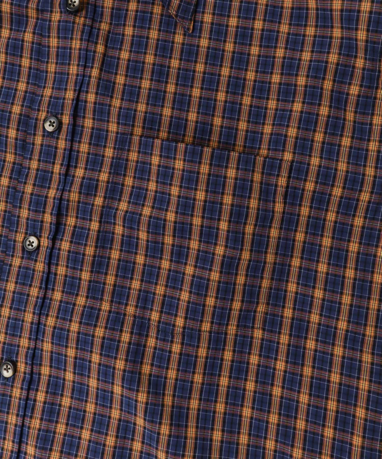 Marvine Pontiak Shirt Makers 3B Regular Collar SH(Authentic Nvy×Or