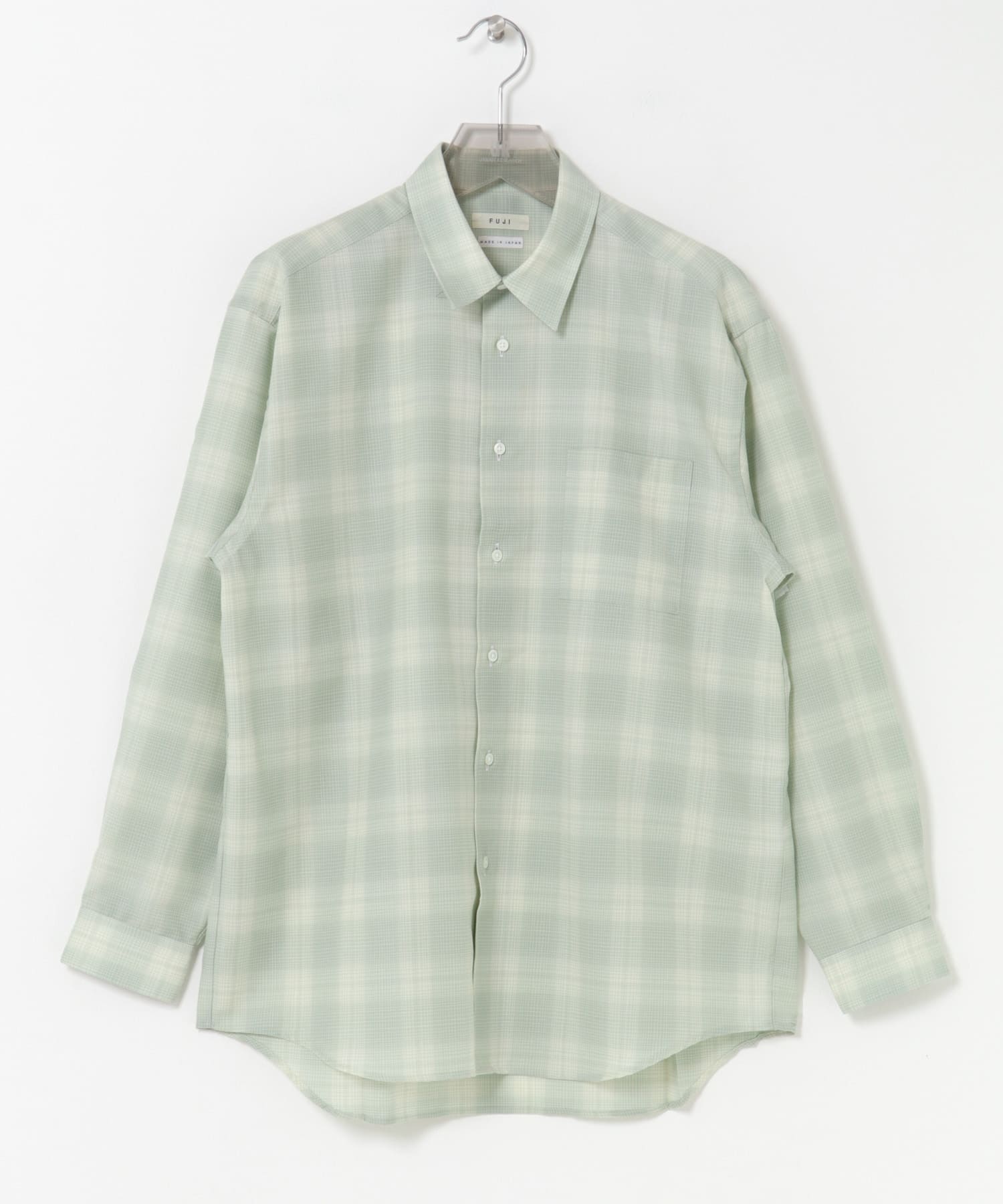 FUJI　WOOL CHECK STANDARD SHIRTS