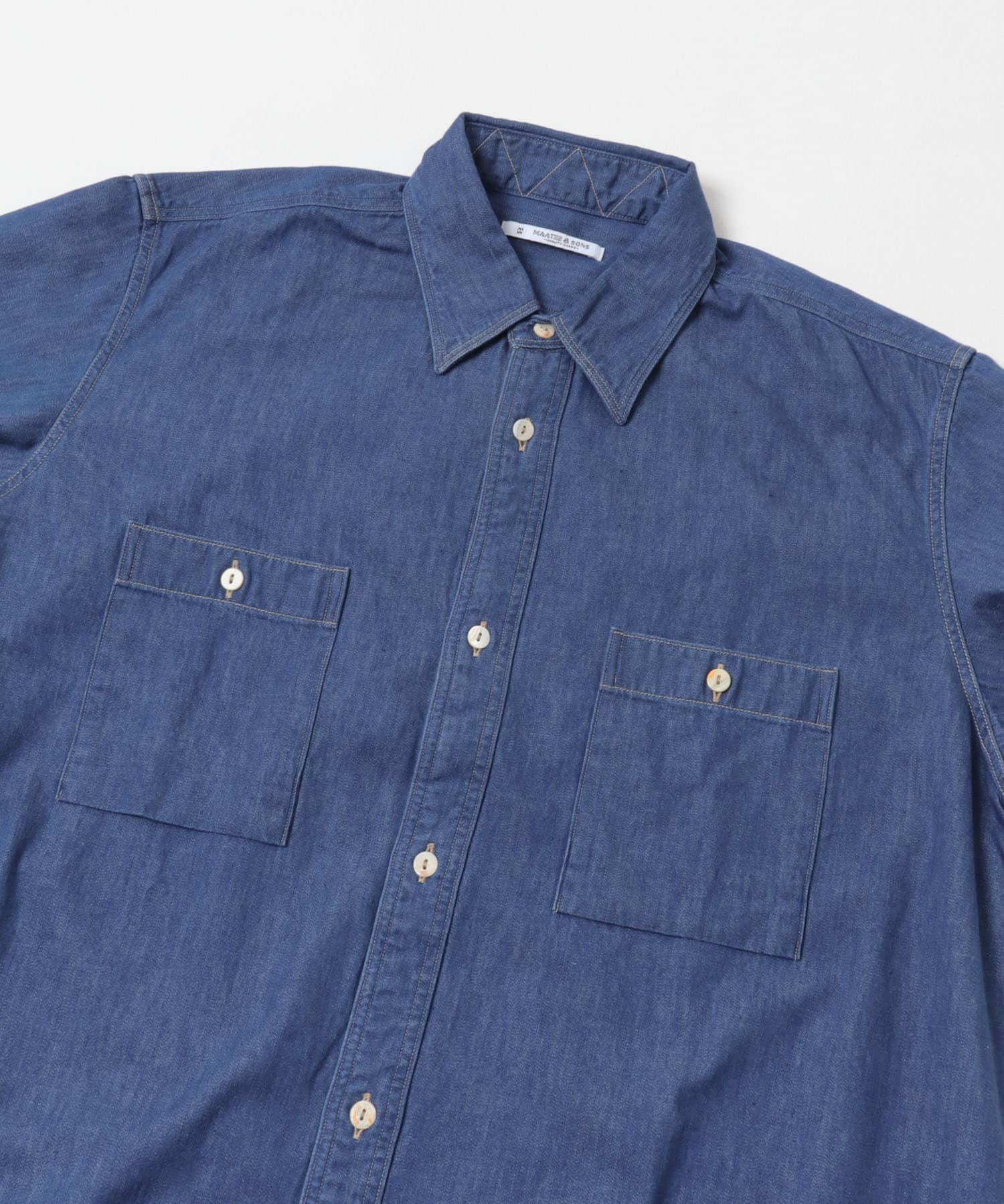 MAATEE&SONS　WORK SHIRTS INDIGO 2