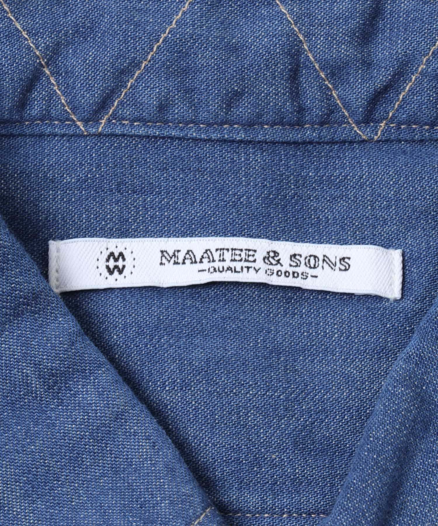 MAATEE&SONS WORK SHIRTS(2 INDIGO): トップス｜URBAN RESEARCH公式