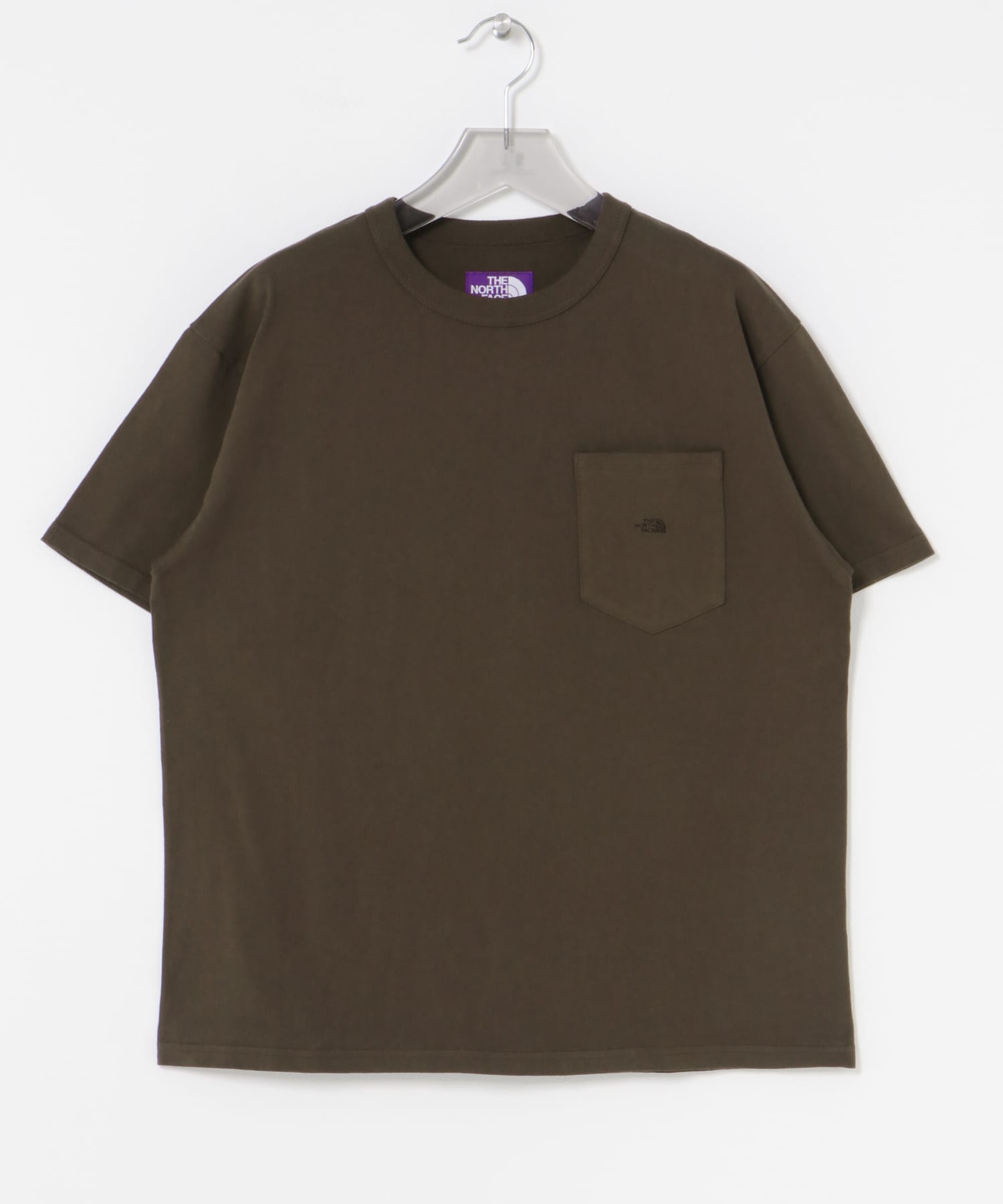THE NORTH FACE PURPLE LABEL　8OZ FLD POCKET T-SHIRT BR M