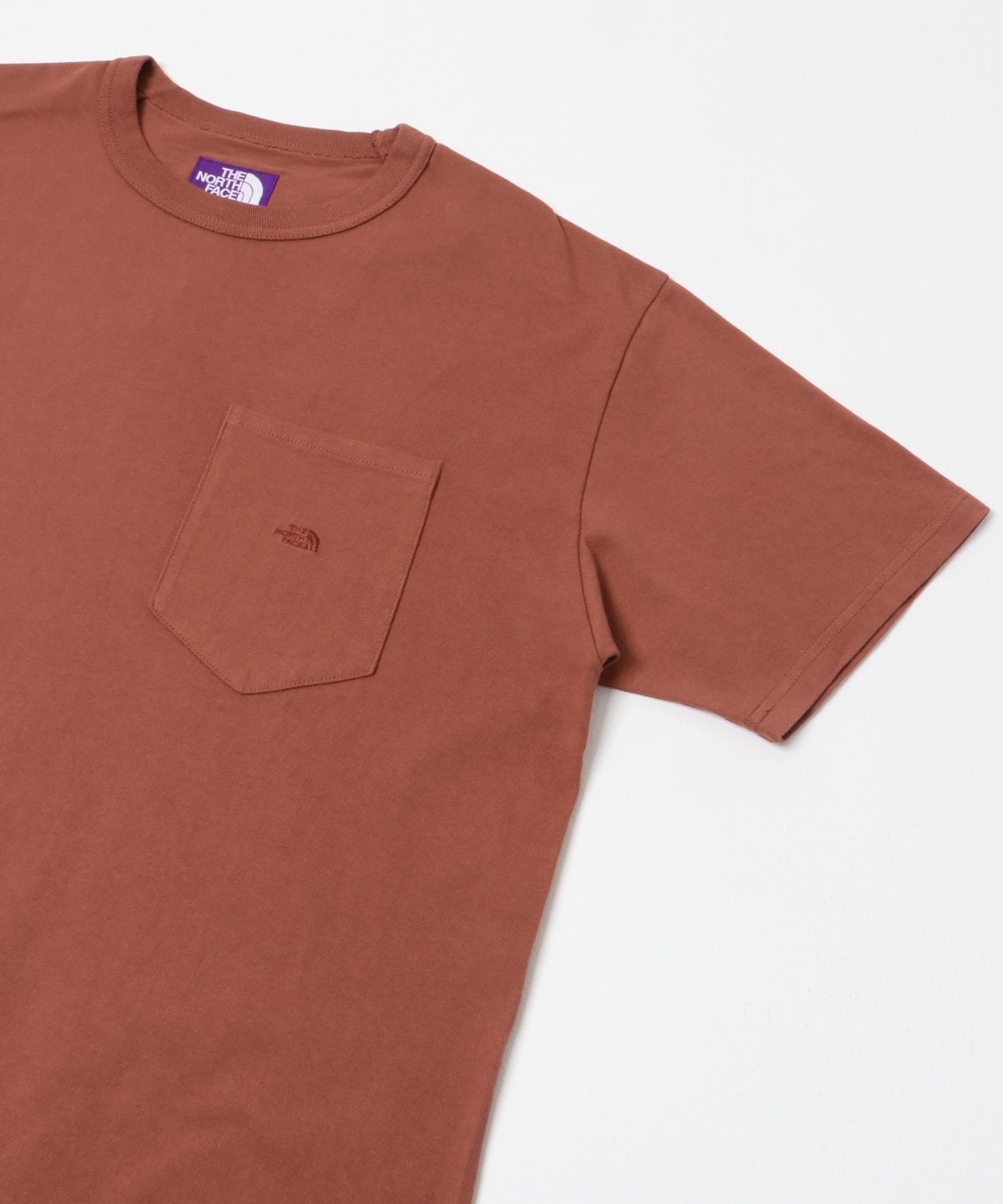 THE NORTH FACE PURPLE LABEL　8OZ FLD POCKET T-SHIRT RU M