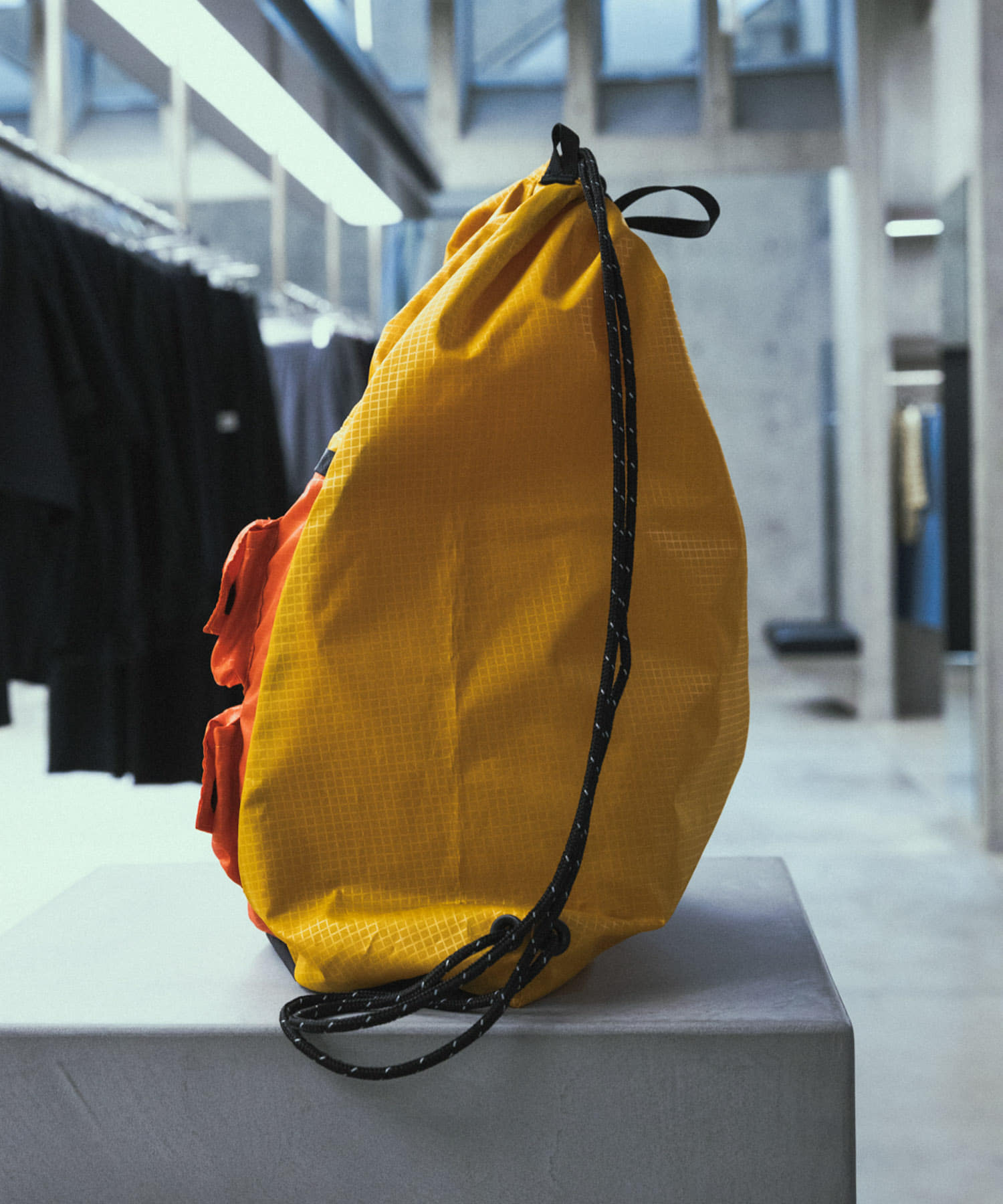 NEXUSVII.×GREGORY　PARASITE KNAPSACK YEL×ORN FREE