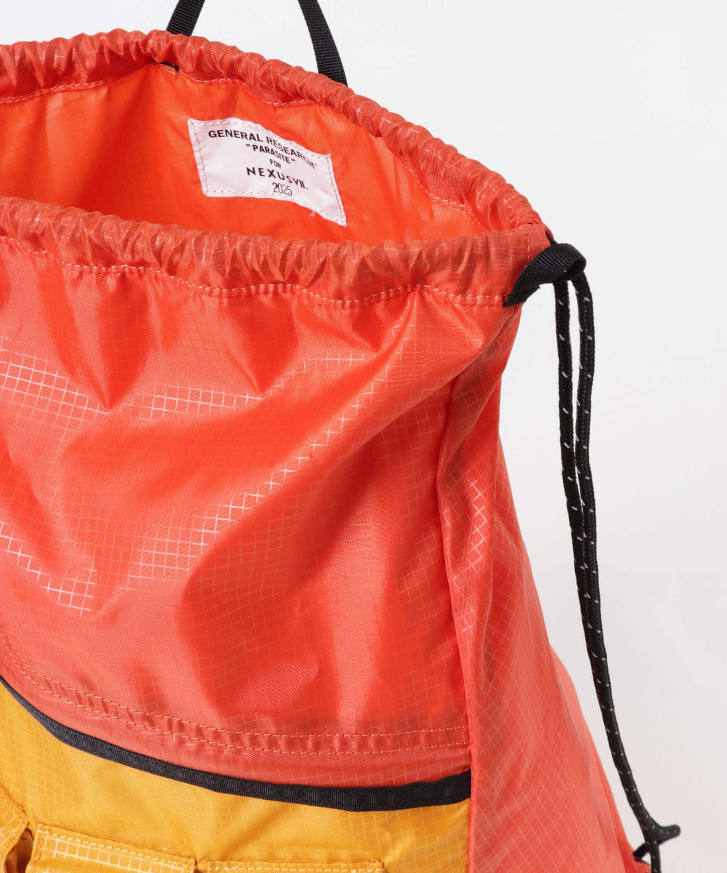 NEXUSVII.×GREGORY　PARASITE KNAPSACK ORN×YEL FREE