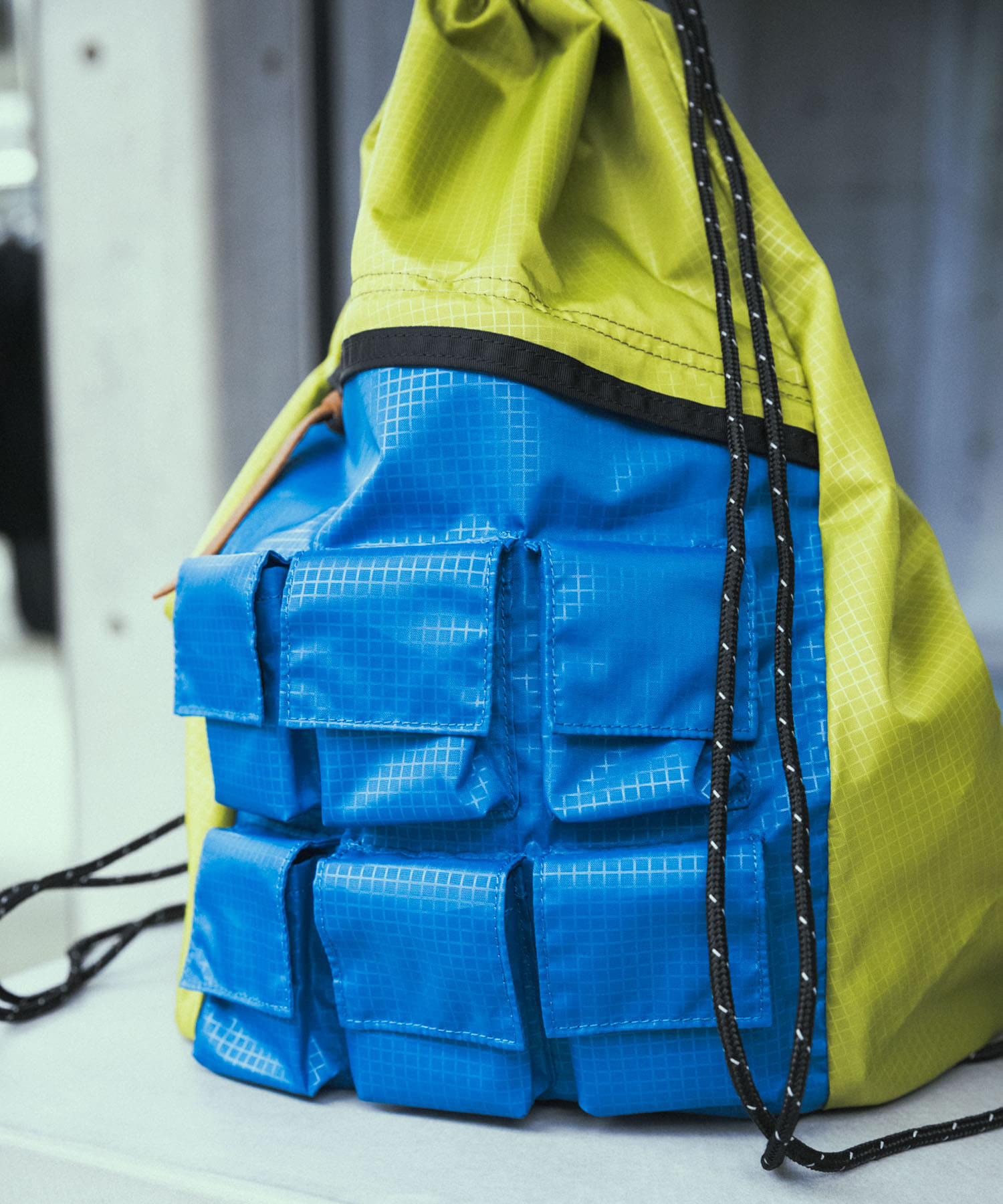 NEXUSVII.×GREGORY　PARASITE KNAPSACK GRN×BLU FREE