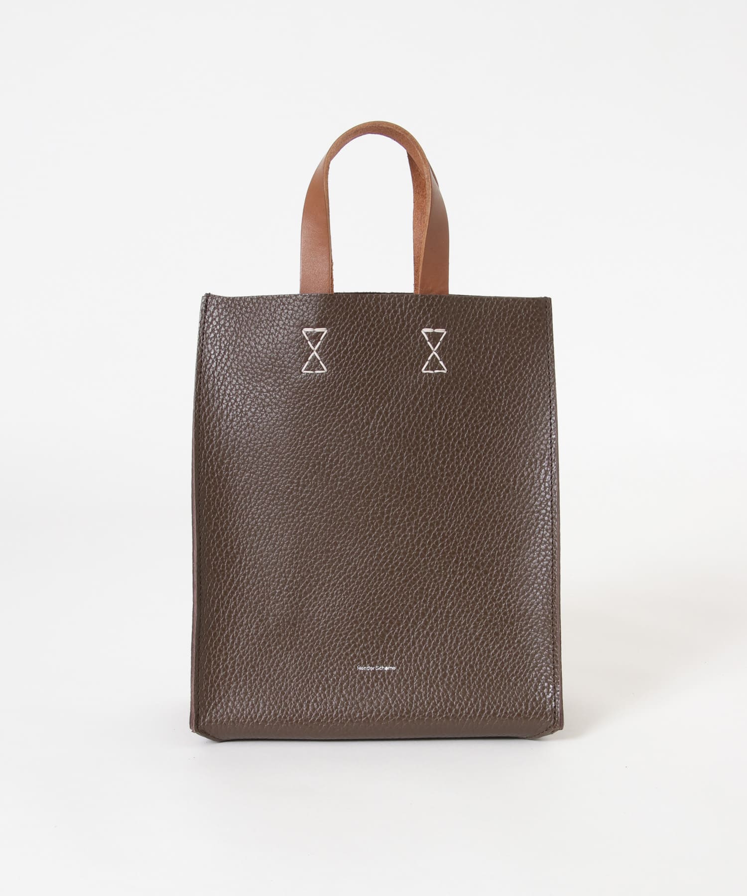 Hender Scheme　paper bag small dark brown FREE
