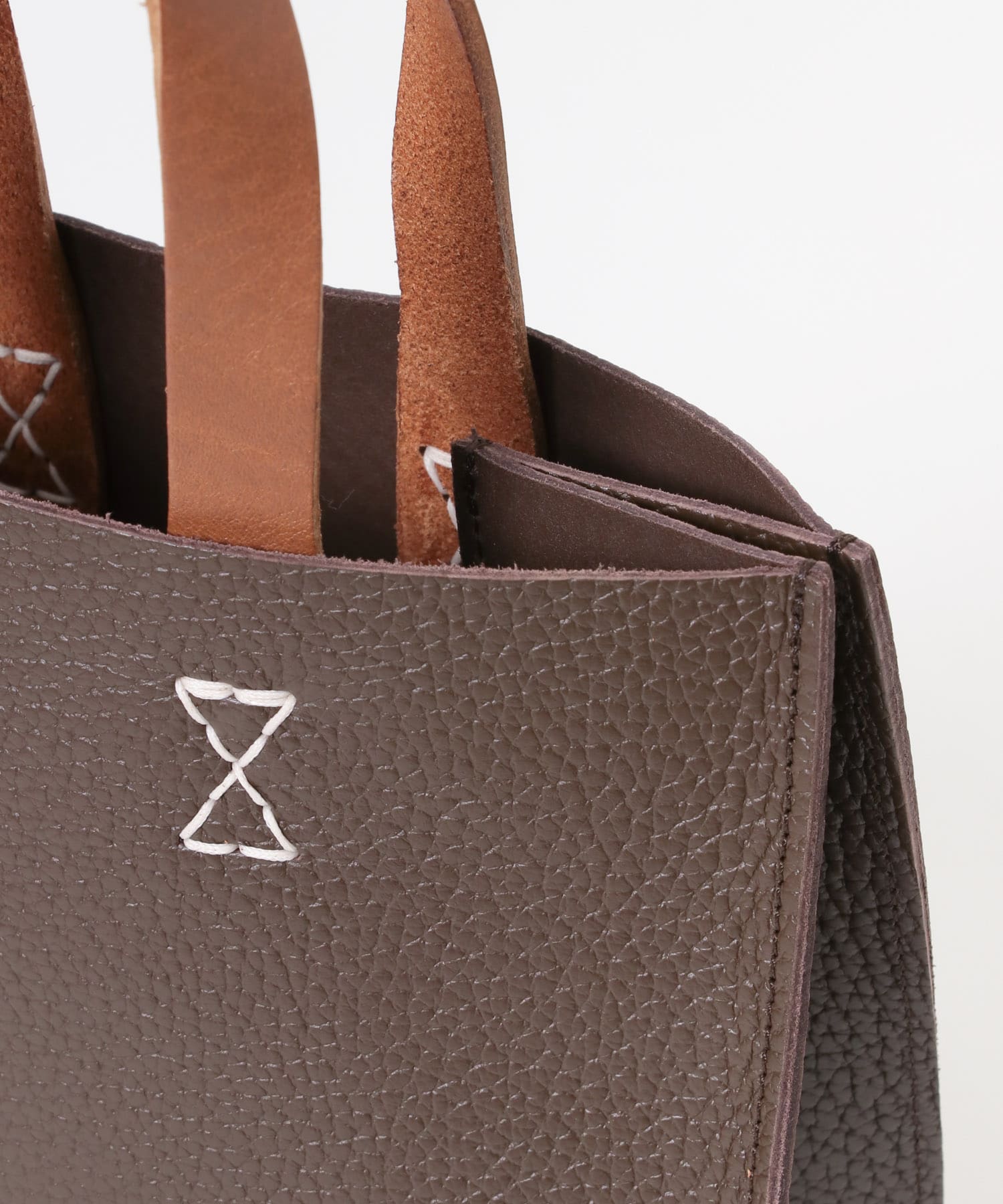 Hender Scheme　paper bag small dark brown FREE