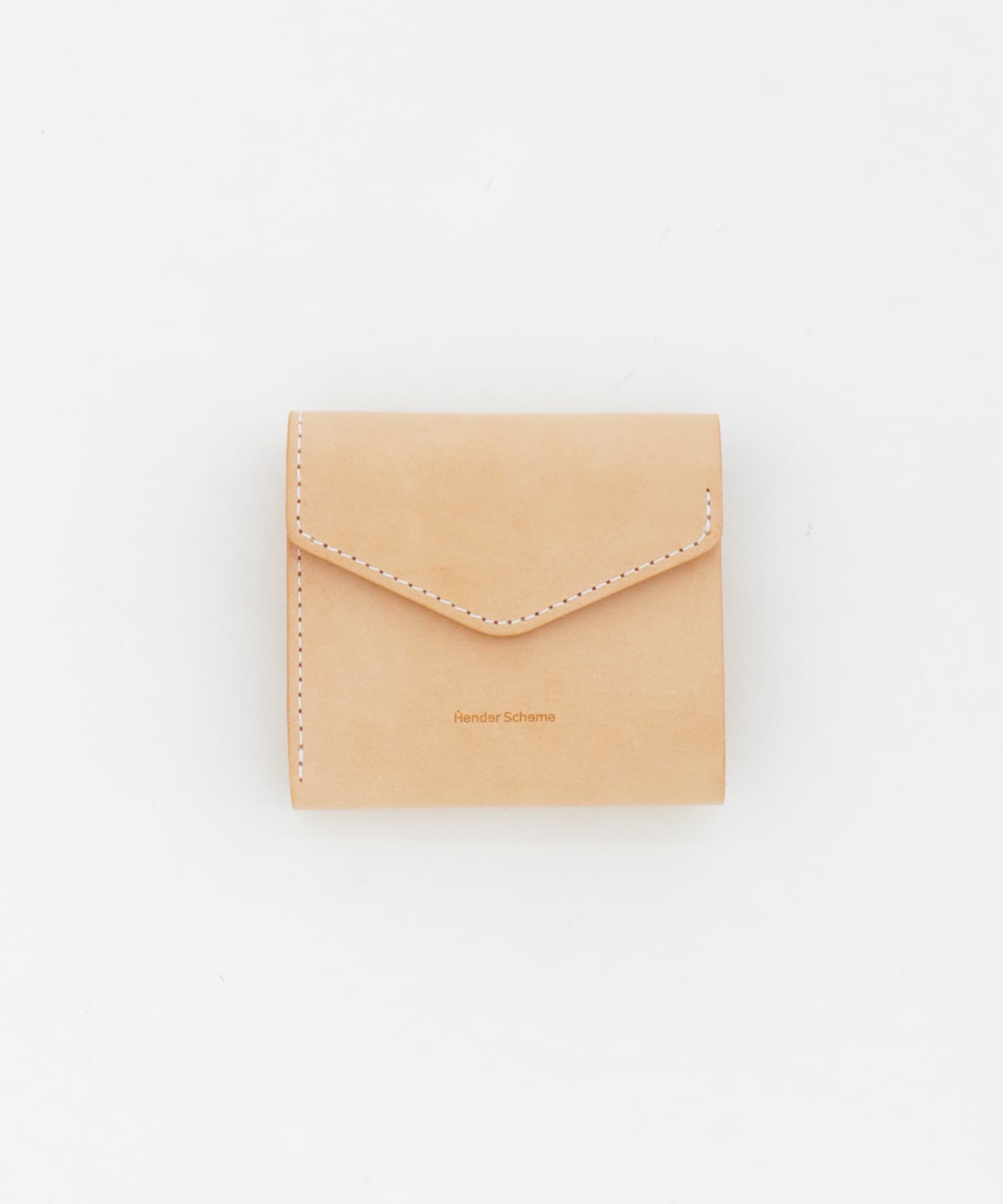Hender Scheme　flap wallet natural FREE
