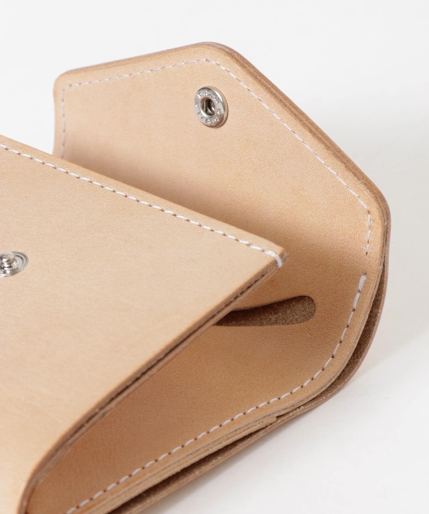 Hender Scheme　flap wallet natural FREE