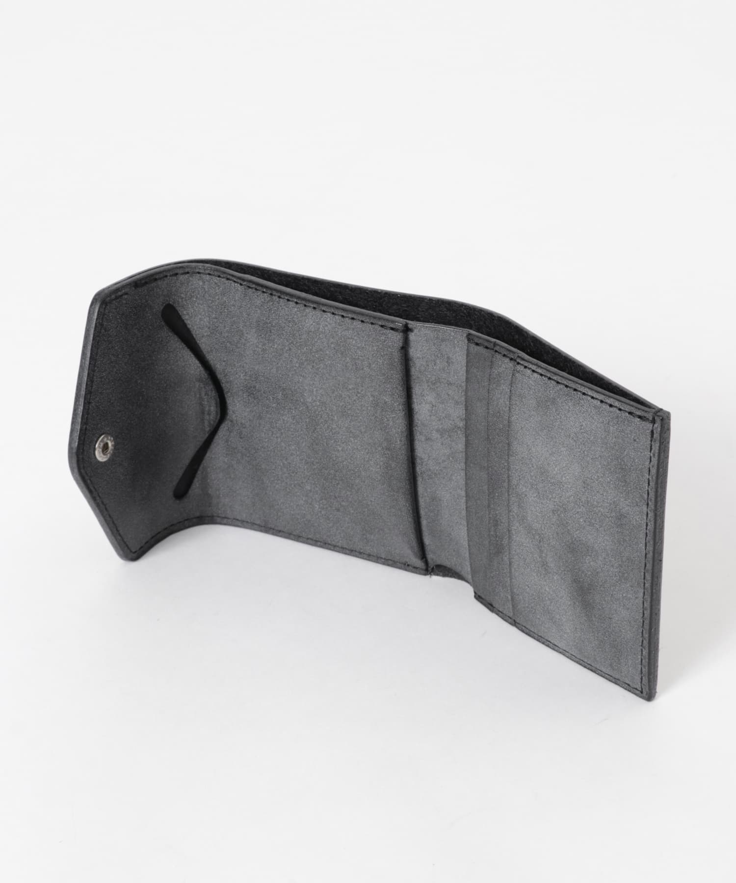 Hender Scheme　flap wallet black FREE