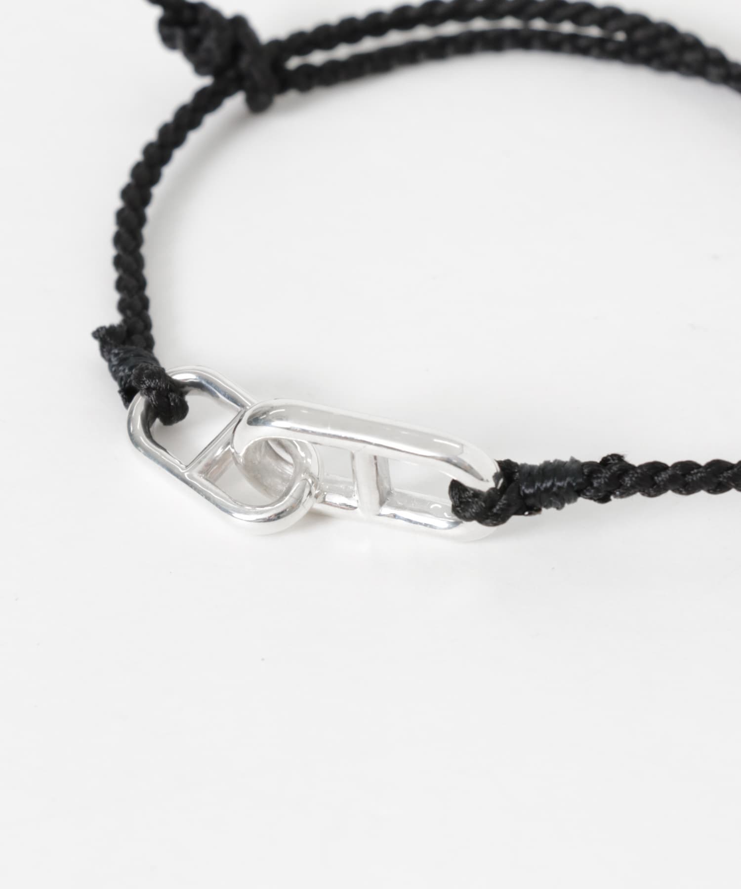 XOLO　Anchor Silk Code Bracelet BLACK FREE