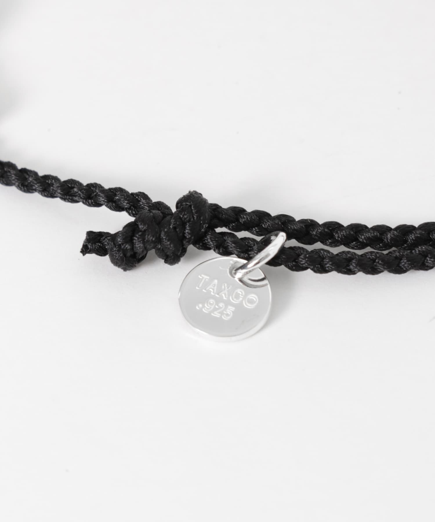 XOLO　Anchor Silk Code Bracelet BLACK FREE