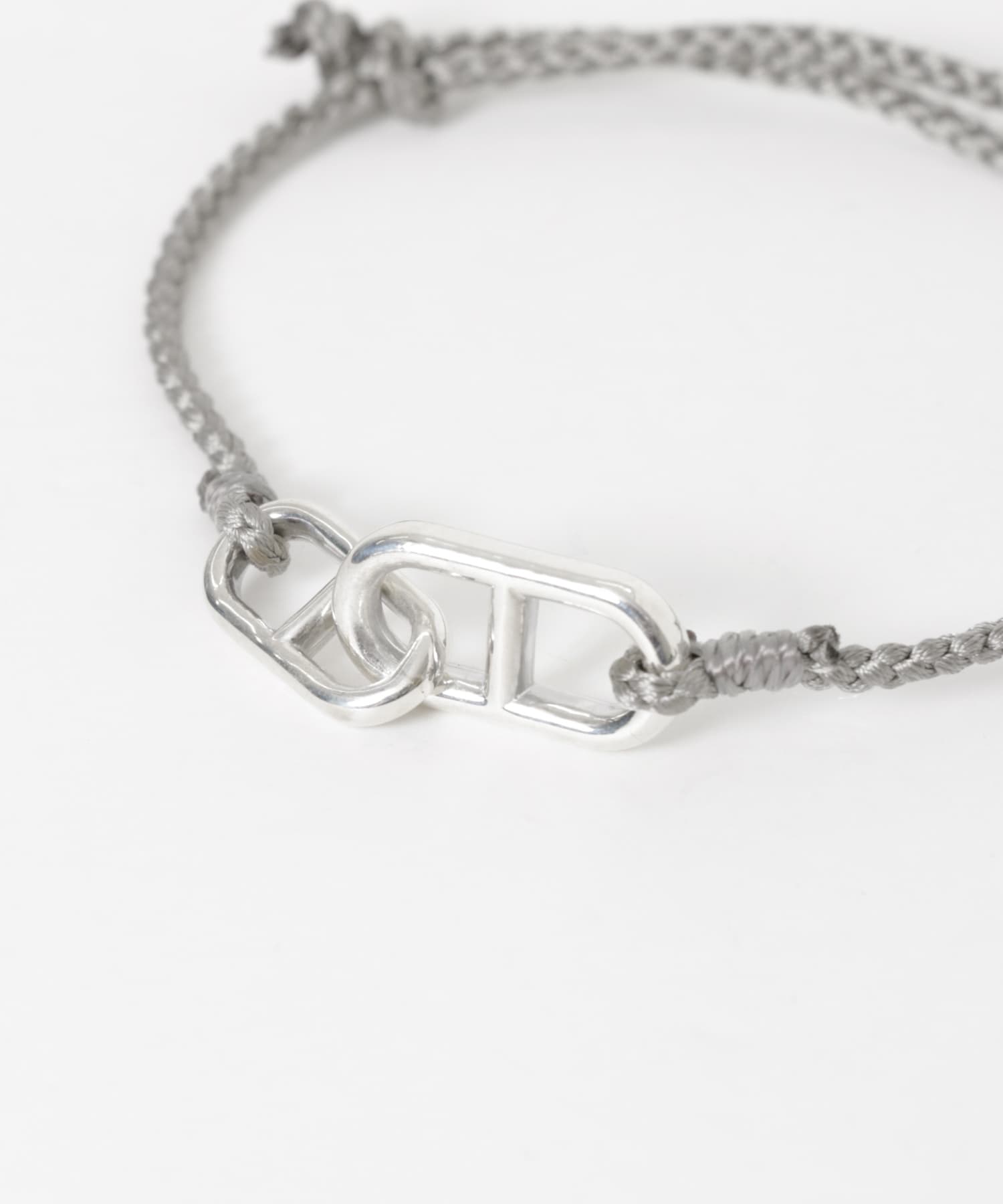 XOLO　Anchor Silk Code Bracelet GRAY FREE