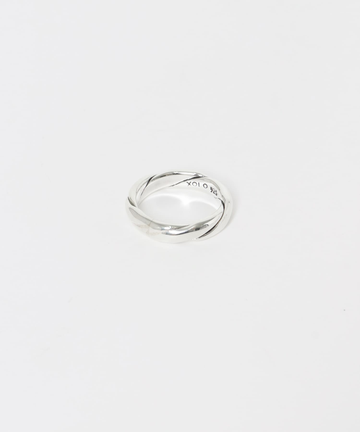 XOLO　Single Twist Ring SILVER L