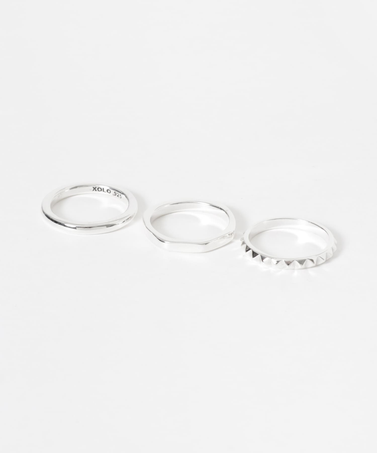 XOLO　Triple with Spike Ring
