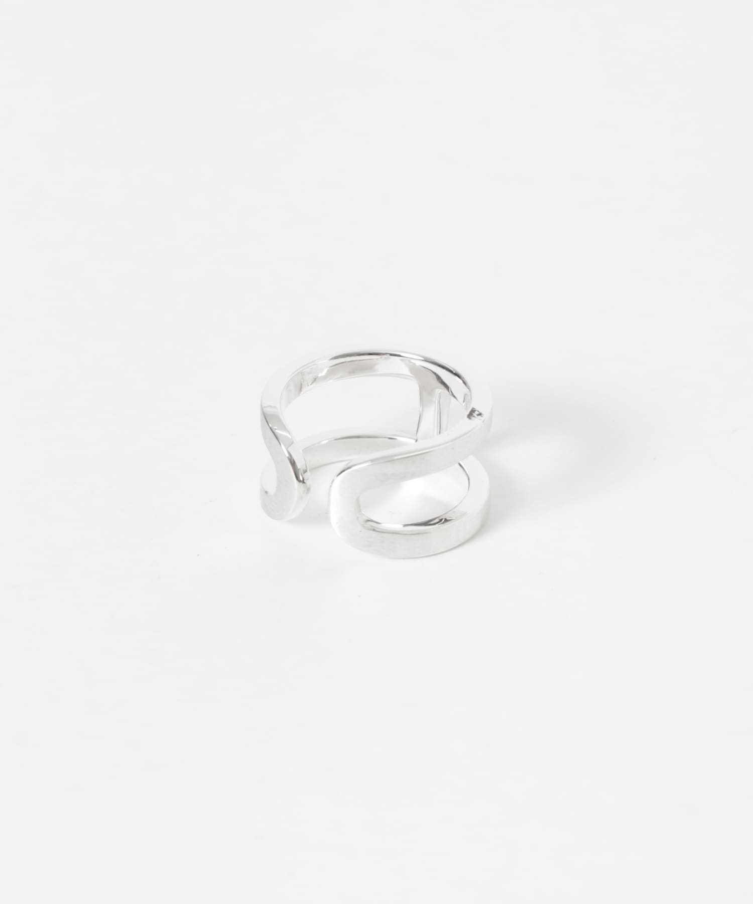 XOLO　H Ring with Hair Line SILVER L