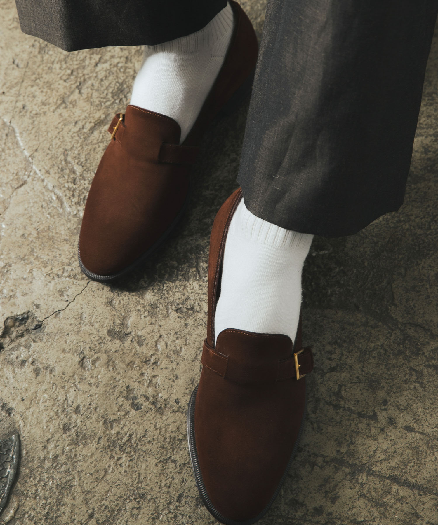 『別注』Le Yucca’s×URBAN RESEARCH　YEB2 LOAFER SUEDE brown 38