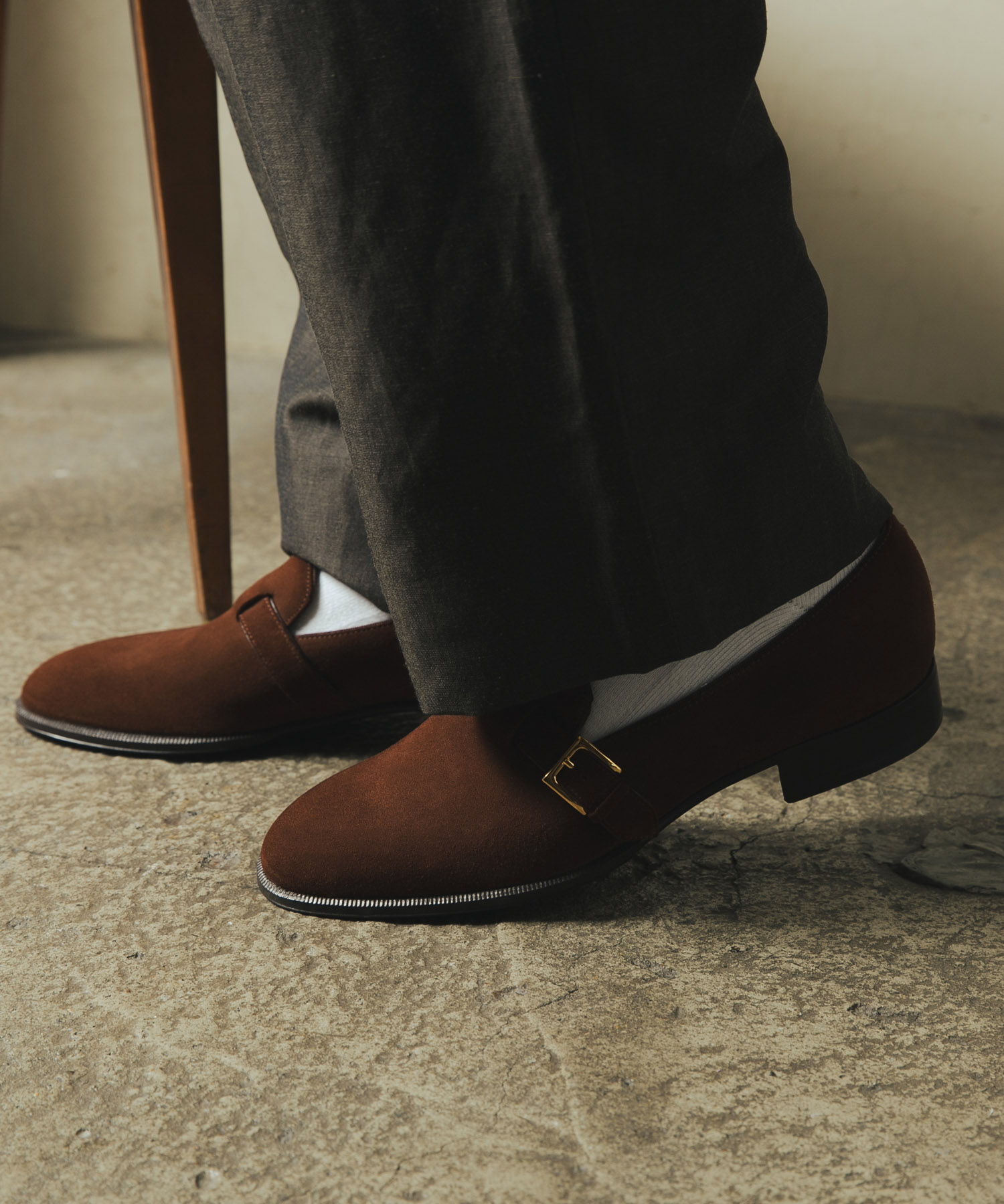 『別注』Le Yucca’s×URBAN RESEARCH　YEB2 LOAFER SUEDE brown 38