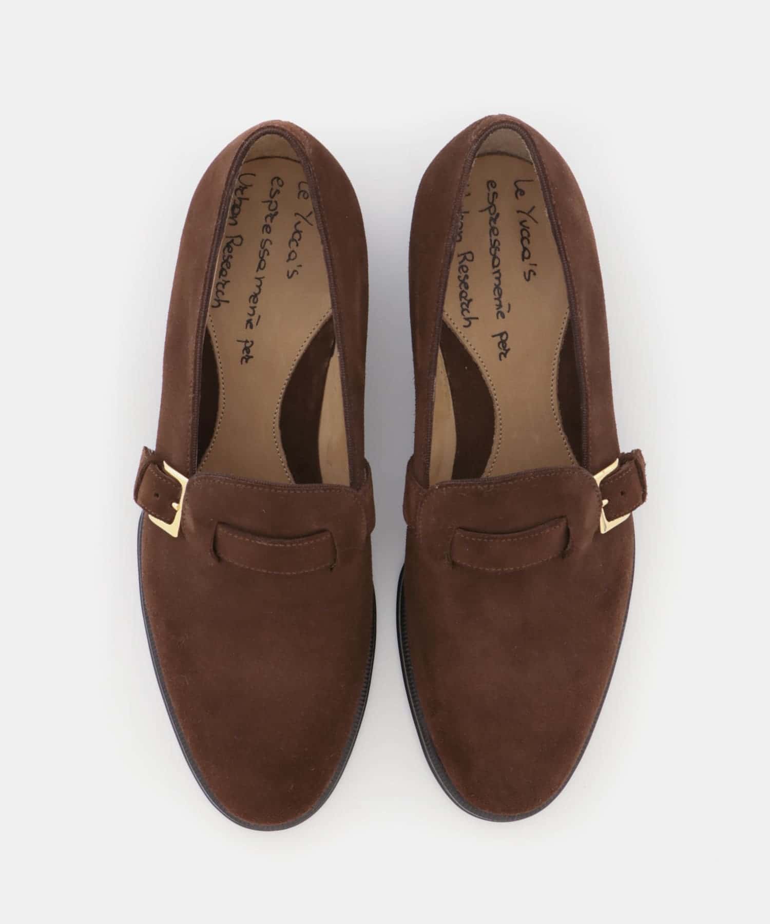 別注』Le Yucca's×URBAN RESEARCH YEB2 LOAFER SUEDE(38 brown