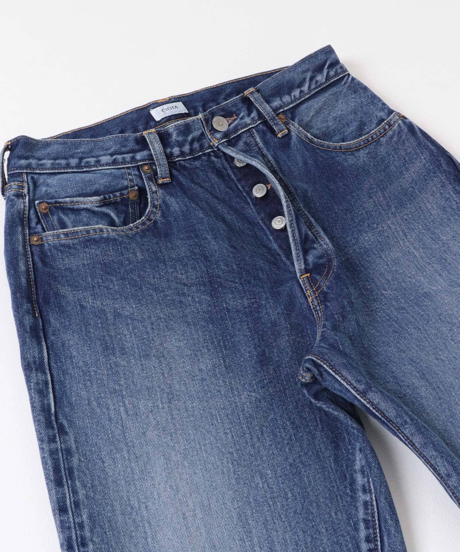 CIOTA　Straight 5 Pocket Pants MDBD 30
